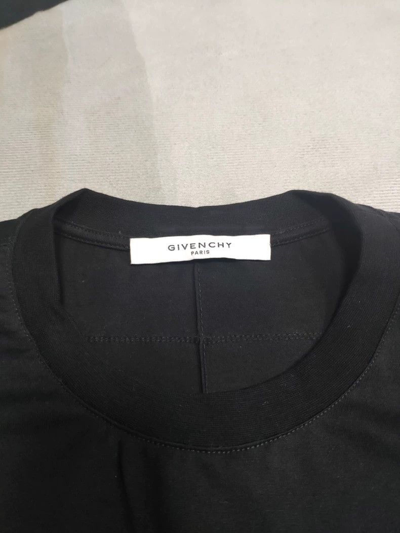 Givenchy Givenchy Men's Unisex Black Logo Printed Short Sleeve T-Sh Size US XXS / EU 40 - 3 Thumbnail