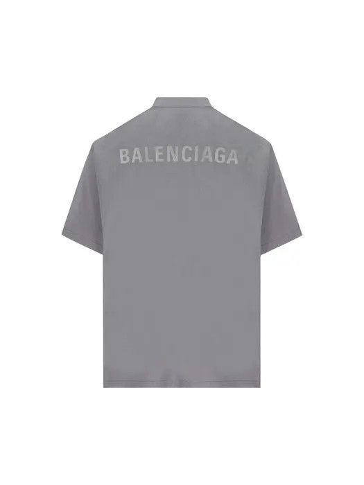 Balenciaga o1bcso1str0226 Back Reflective T-Shirt Medium Fit In Grey Size US L / EU 52-54 / 3 - 2 Thumbnail