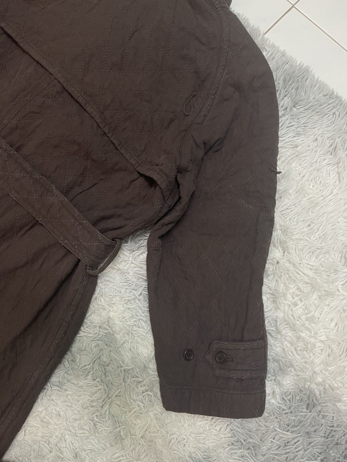 Issey Miyake 80s ISSEY MIYAKE TRENCH COAT BELT RARE DESIGN Size US M / EU 48-50 / 2 - 14 Thumbnail