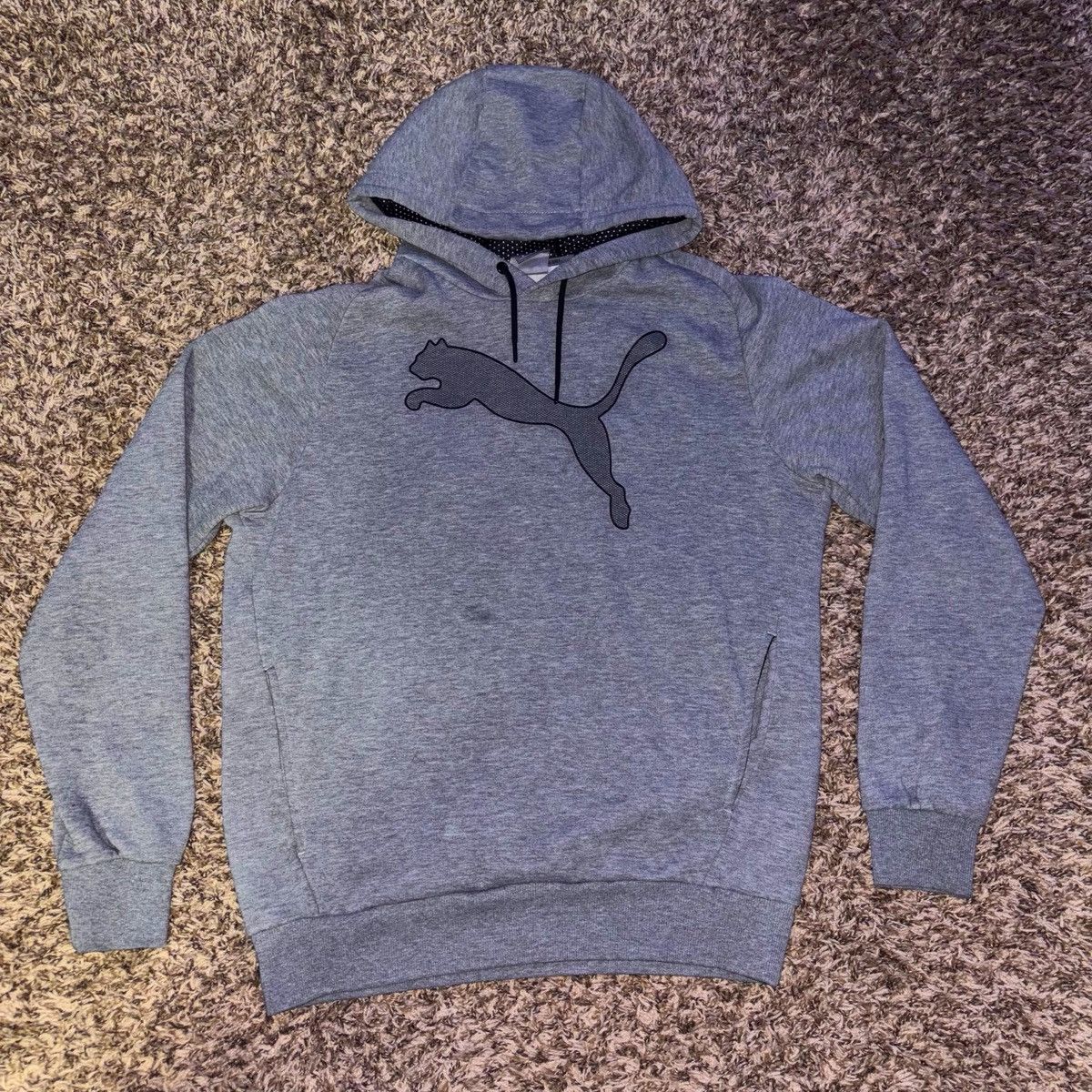 Puma Puma Fleece Hoodie Grey Size M Size US M / EU 48-50 / 2 - 1 Thumbnail