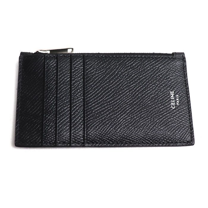 Celine Celine CELINE Compact Card Holder Calfskin Card Holder Leather Coin Case 10B683GTH38SI DUTY FREE for USA Size ONE SIZE - 1 Thumbnail