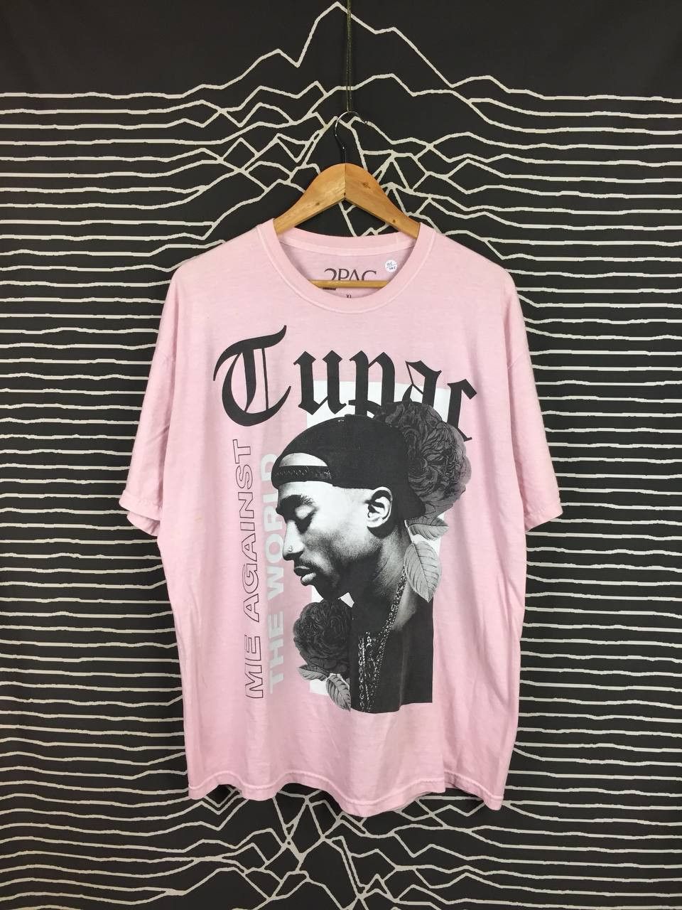 Band Tees × Rap Tees × Vintage Tupac Shakur Me Against The World Rap Tee Size US XL / EU 56 / 4 - 1 Thumbnail