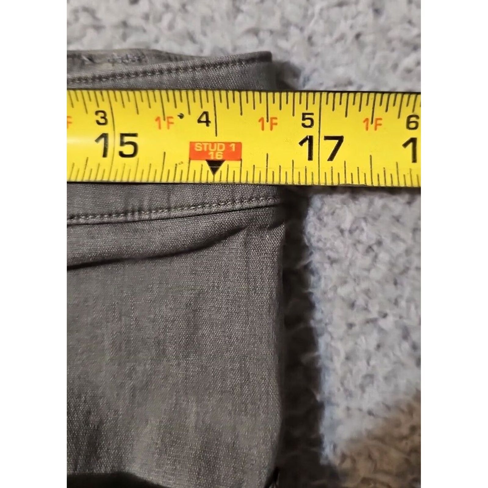 Lululemon Lululemon ABC Pants Mens 31 (33x32) Grey Sage Mid Rise Performance Adult Size US 31 - 5 Thumbnail