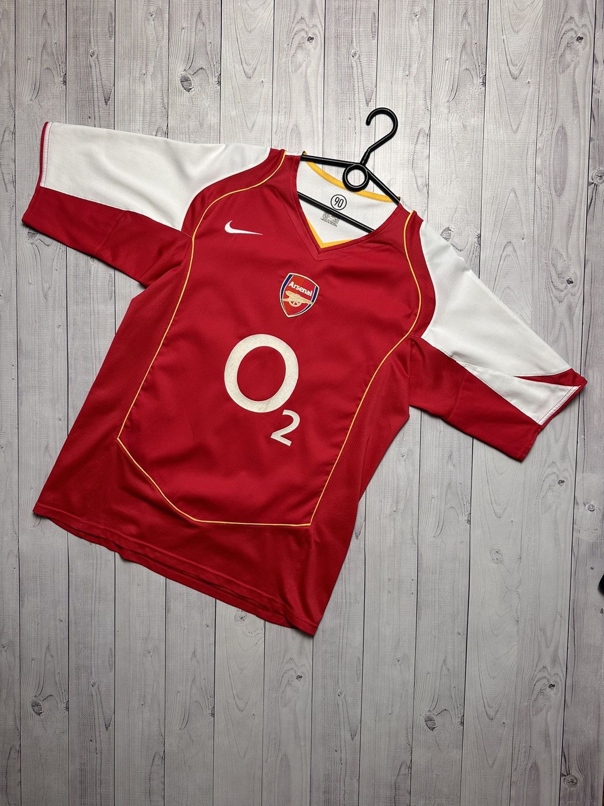 Nike × Vintage Vintage Nike Arsenal soccer jersey size M Size US M / EU 48-50 / 2 - 1 Thumbnail