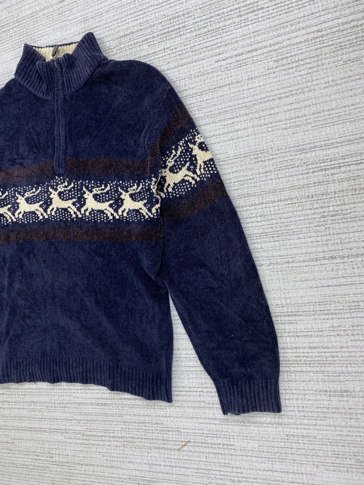 Gianni Valentino × Vintage Vintage Gianni Valentino Halfzipper Knitwear Size US M / EU 48-50 / 2 - 4 Thumbnail