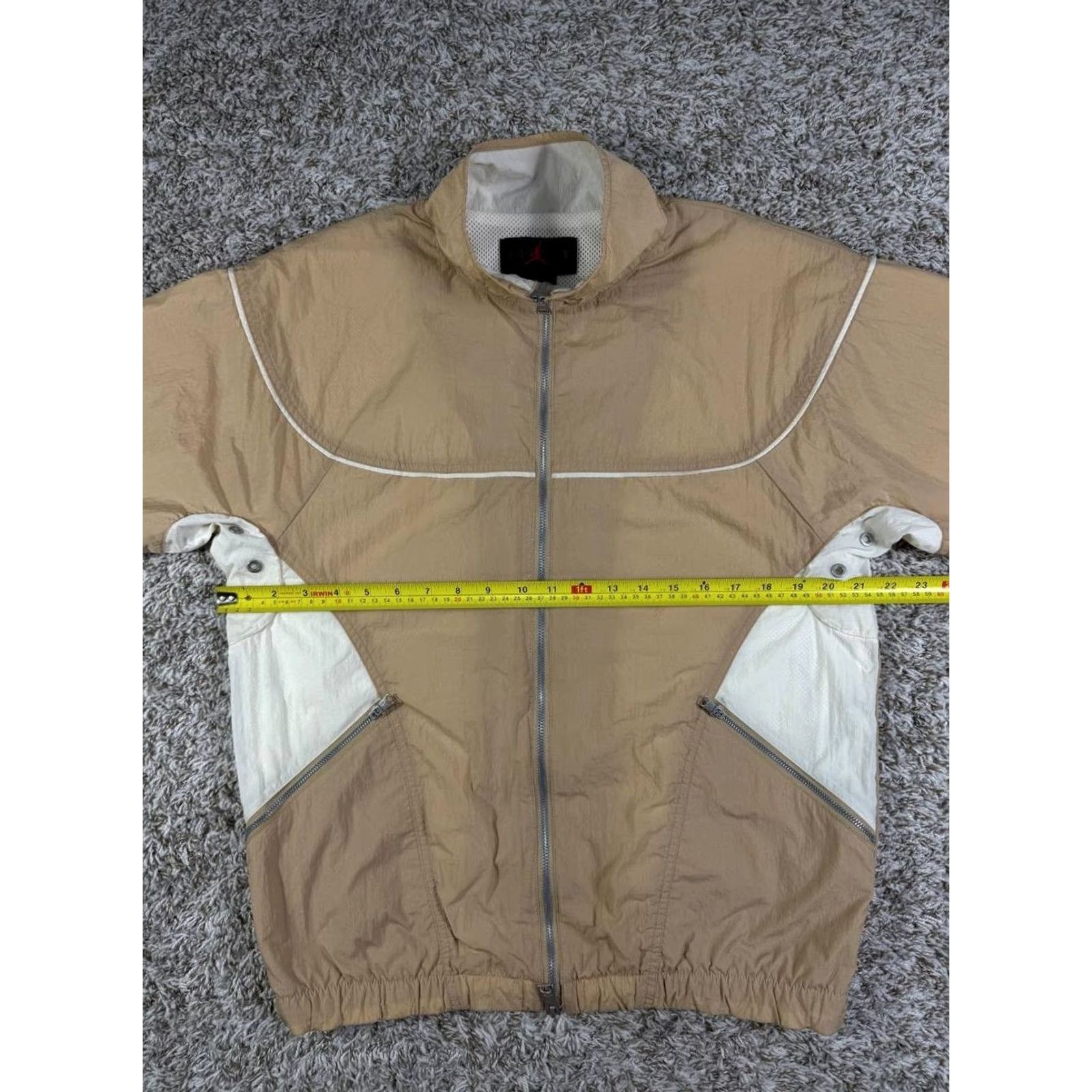 Jordan Brand Air Jordan Essentials Desert Cream Warmup Jacket DV7624-277 Men's Size S Size US S / EU 44-46 / 1 - 5 Thumbnail