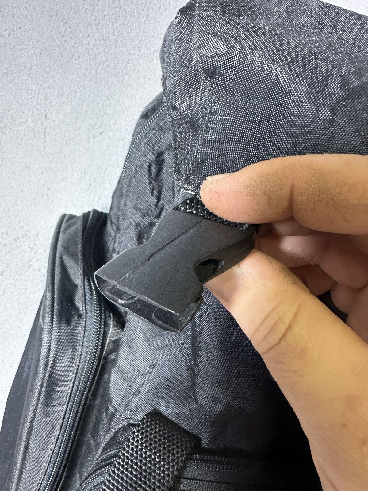 Nike × Vintage Nike Vintage 90s Y2K Black Backpack Size ONE SIZE - 6 Thumbnail