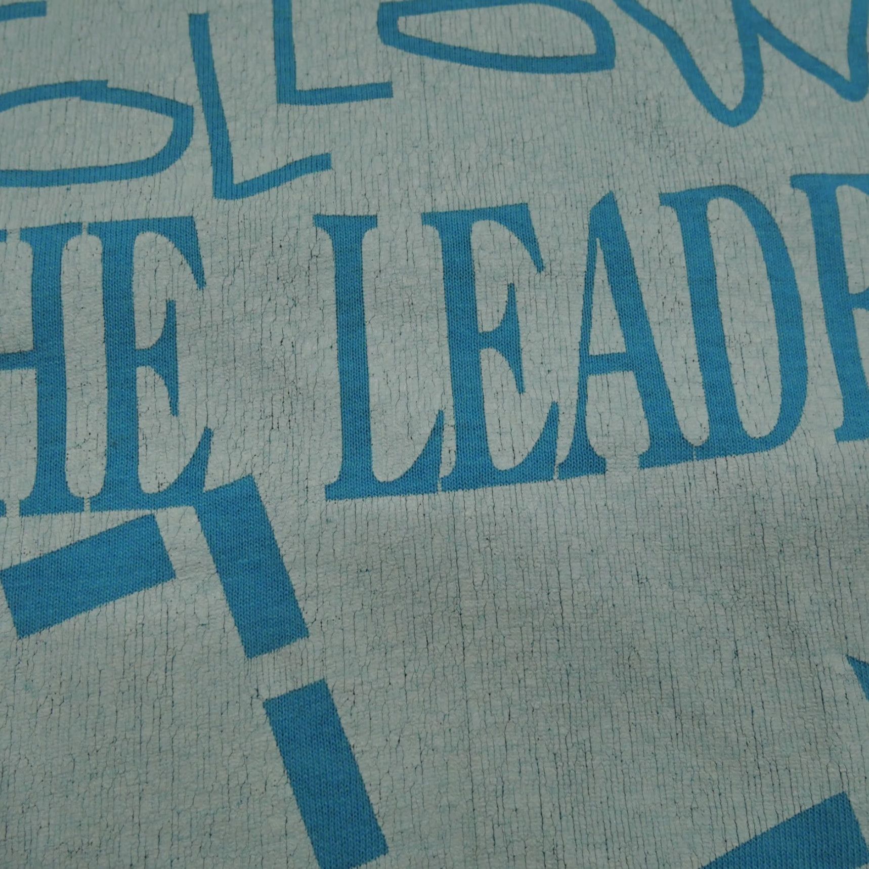 Fruit Of The Loom VINTAGE Fruit of the Loom T-Shirt Adult Small Blue Christian Graphic 80s 90s Shirt Mens S Regular Short Sleeve Crew Neck Logo Size US S / EU 44-46 / 1 - 3 Thumbnail