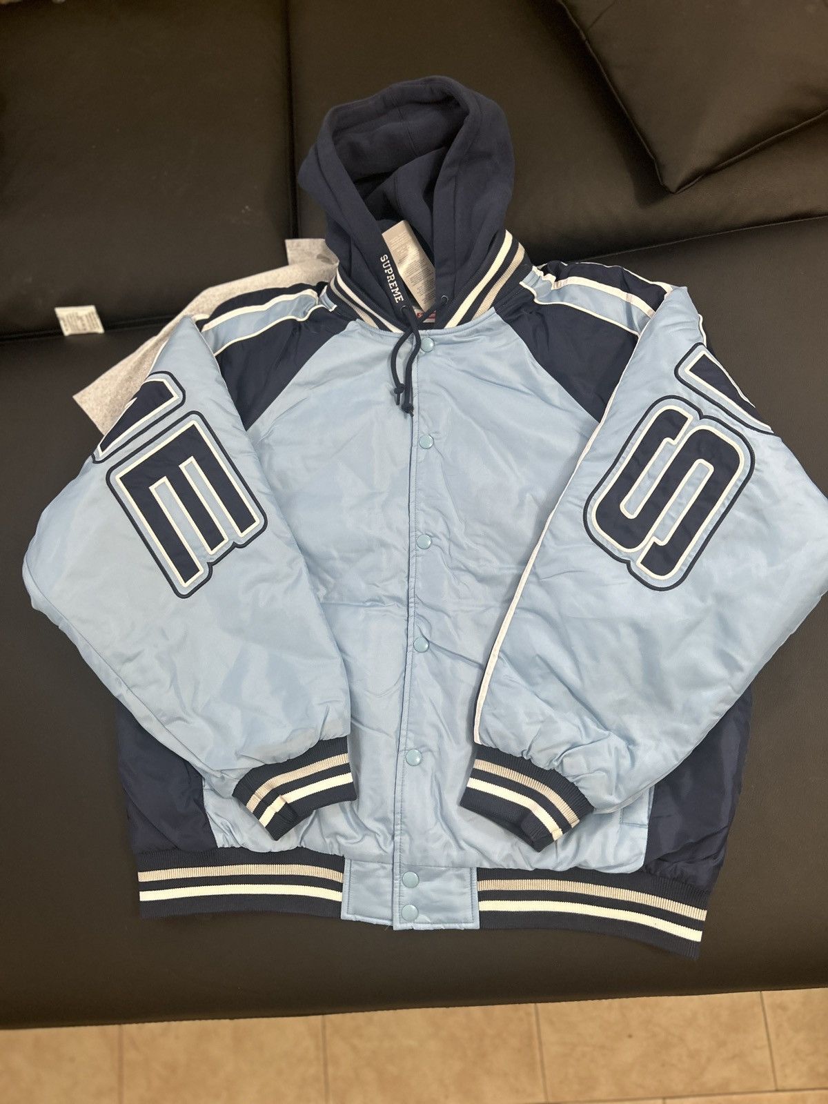Supreme Supreme hooded stadium jacket xlarge | Grailed Supreme 
