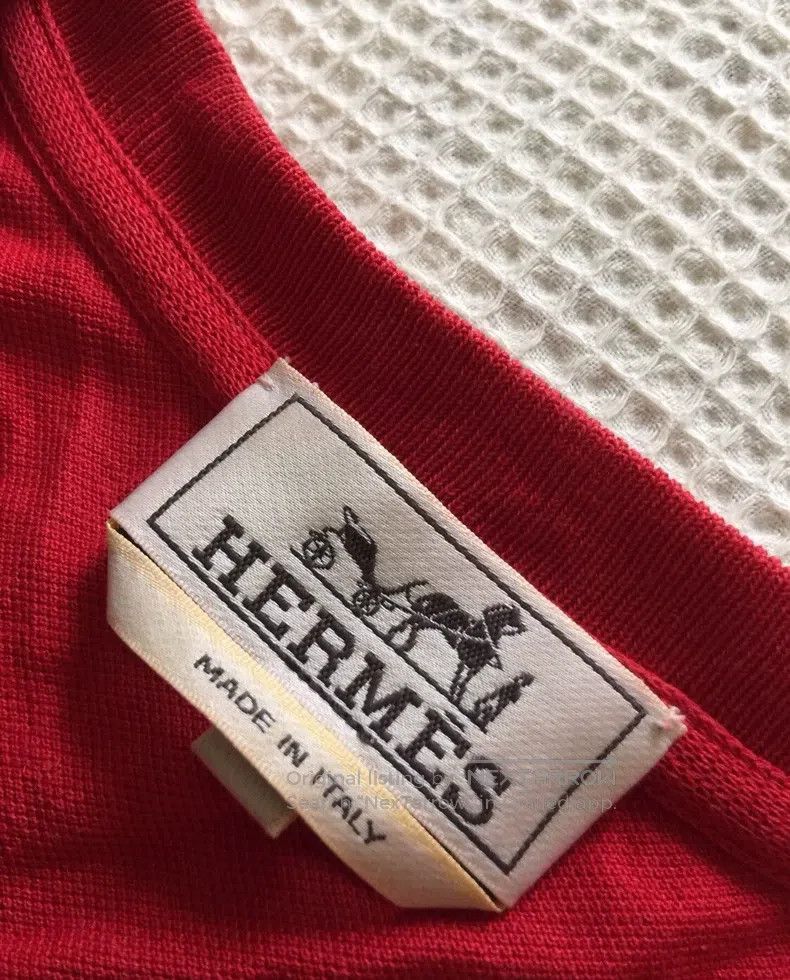 Hermes Hermes Crew Neck Short Sleeve Size US XL / EU 56 / 4 - 5 Thumbnail