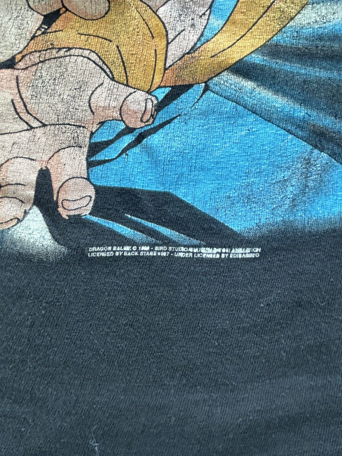Vintage Vintage 90s Dragon Ball Z Graphic Tee Size US M / EU 48-50 / 2 - 3 Thumbnail