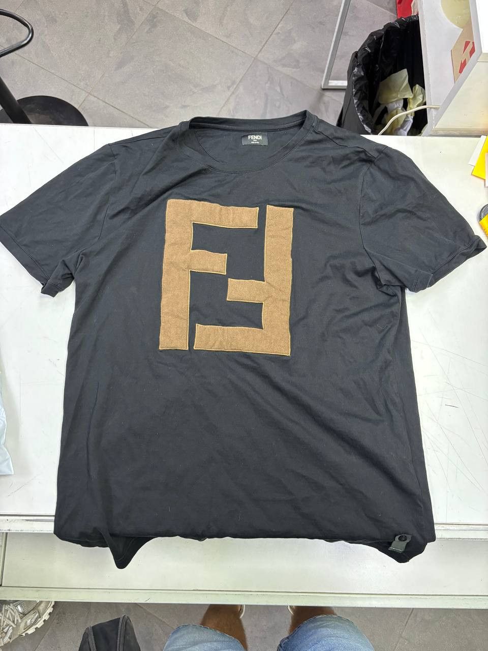Fendi Fendi FF T-Shirt Size US XL / EU 56 / 4 - 1 Thumbnail