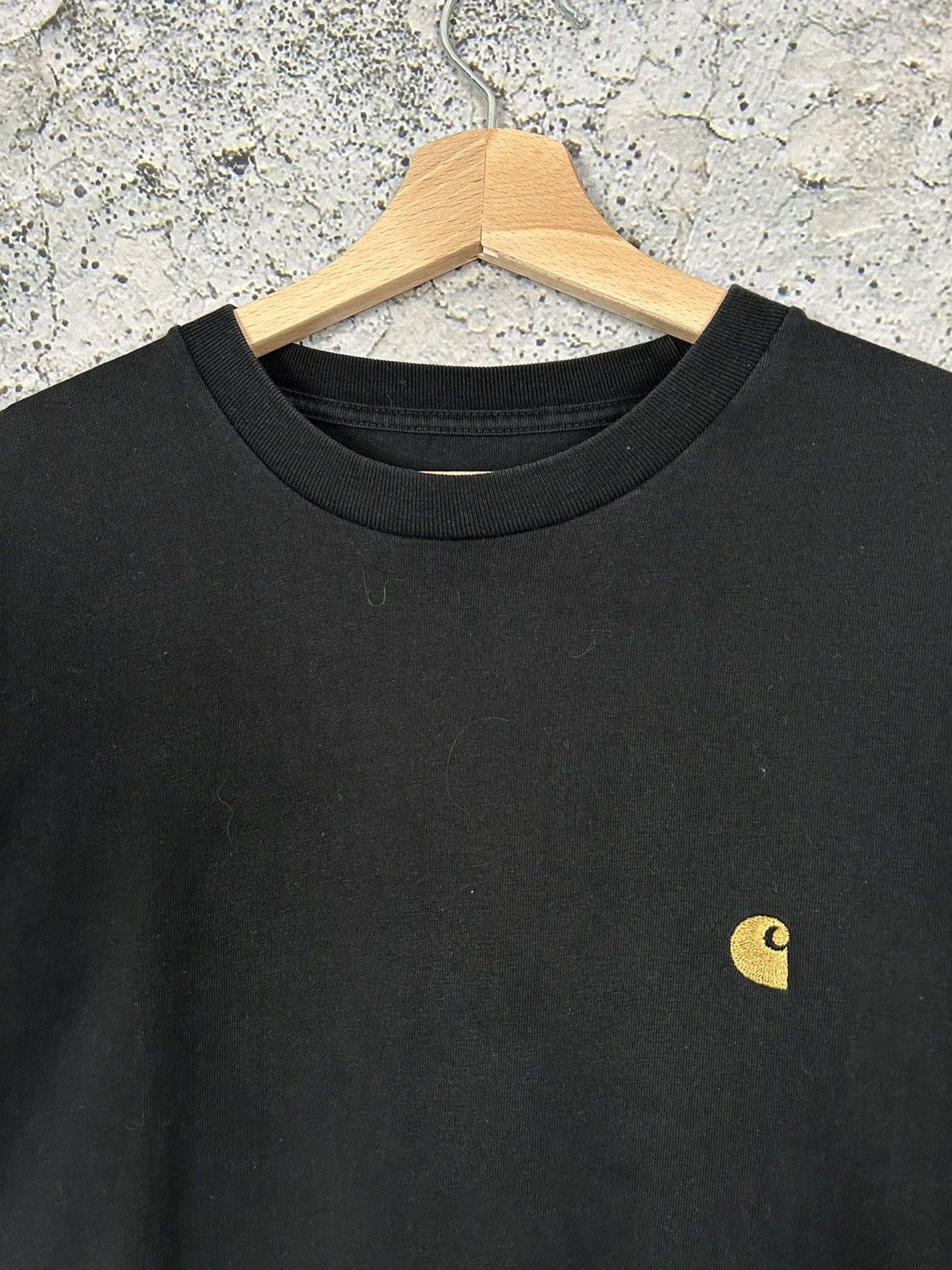 Carhartt Carhartt WIP Black Longsleeve Embroidered Logo Hype Skate Size US S / EU 44-46 / 1 - 3 Thumbnail