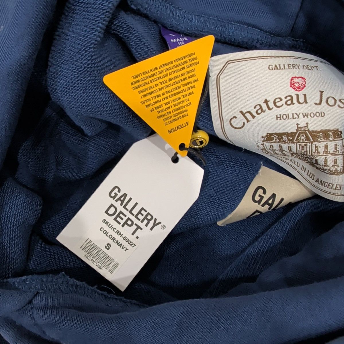 Gallery Dept. Gallery Dept Chateau Ranch Hoodie Navy Blue Size US S / EU 44-46 / 1 - 11 Thumbnail