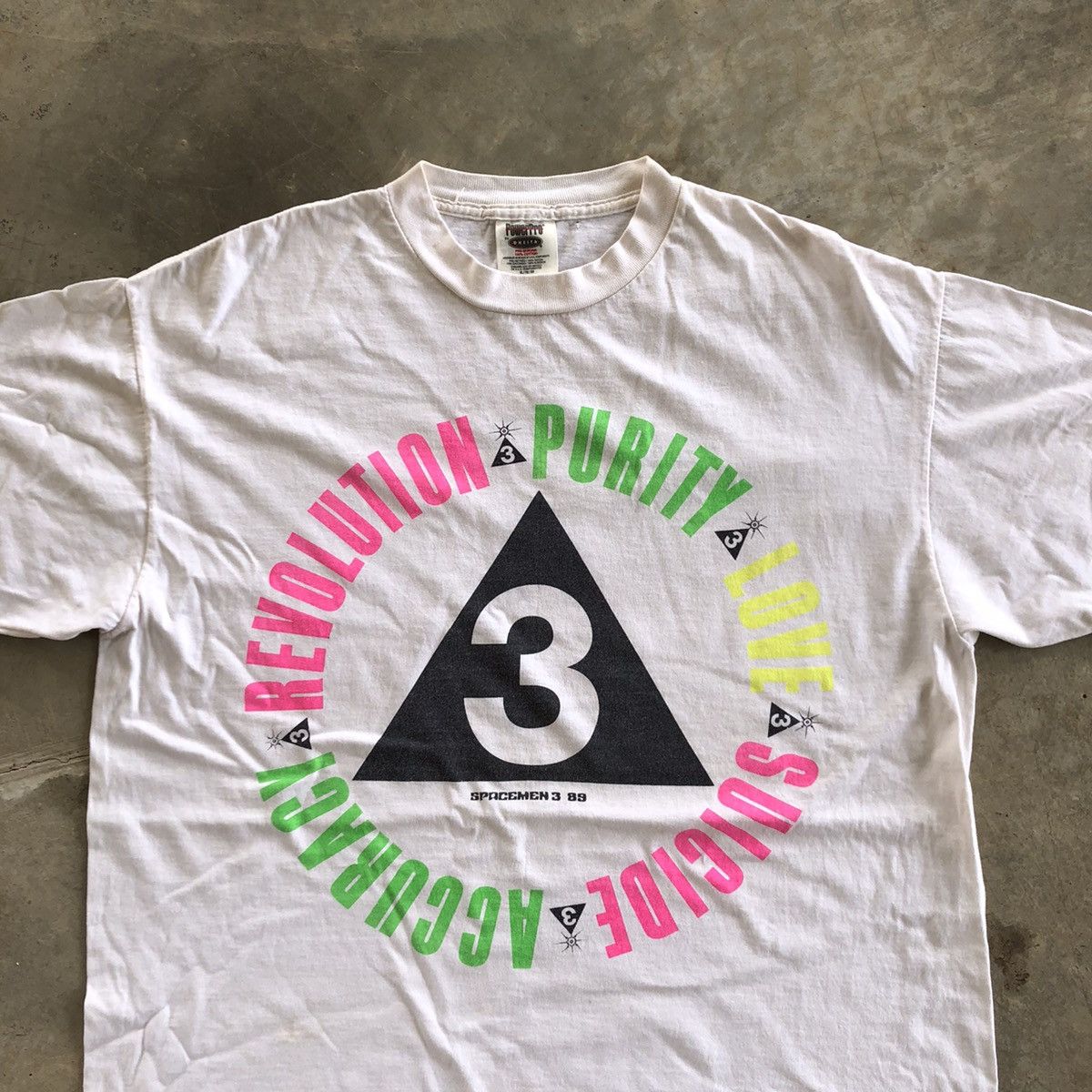 Band Tees × Vintage SPACEMEN 3 1989 Revolution Spiritualized Vintage T-Shirt Size US XL / EU 56 / 4 - 3 Thumbnail