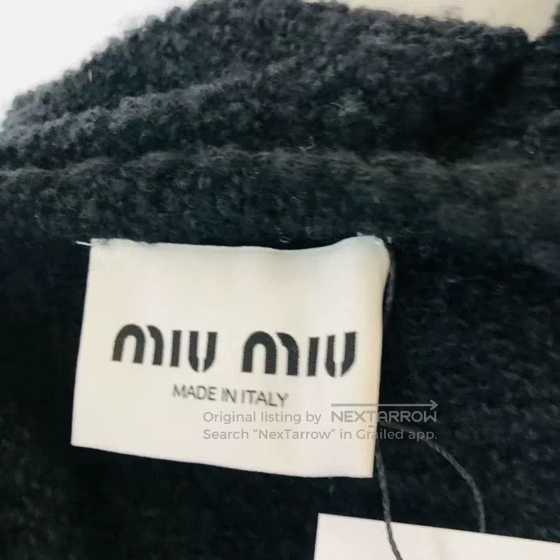 Miu Miu Miu Miu 40 Teddy cardigan Size L / US 10 / IT 46 - 3 Thumbnail