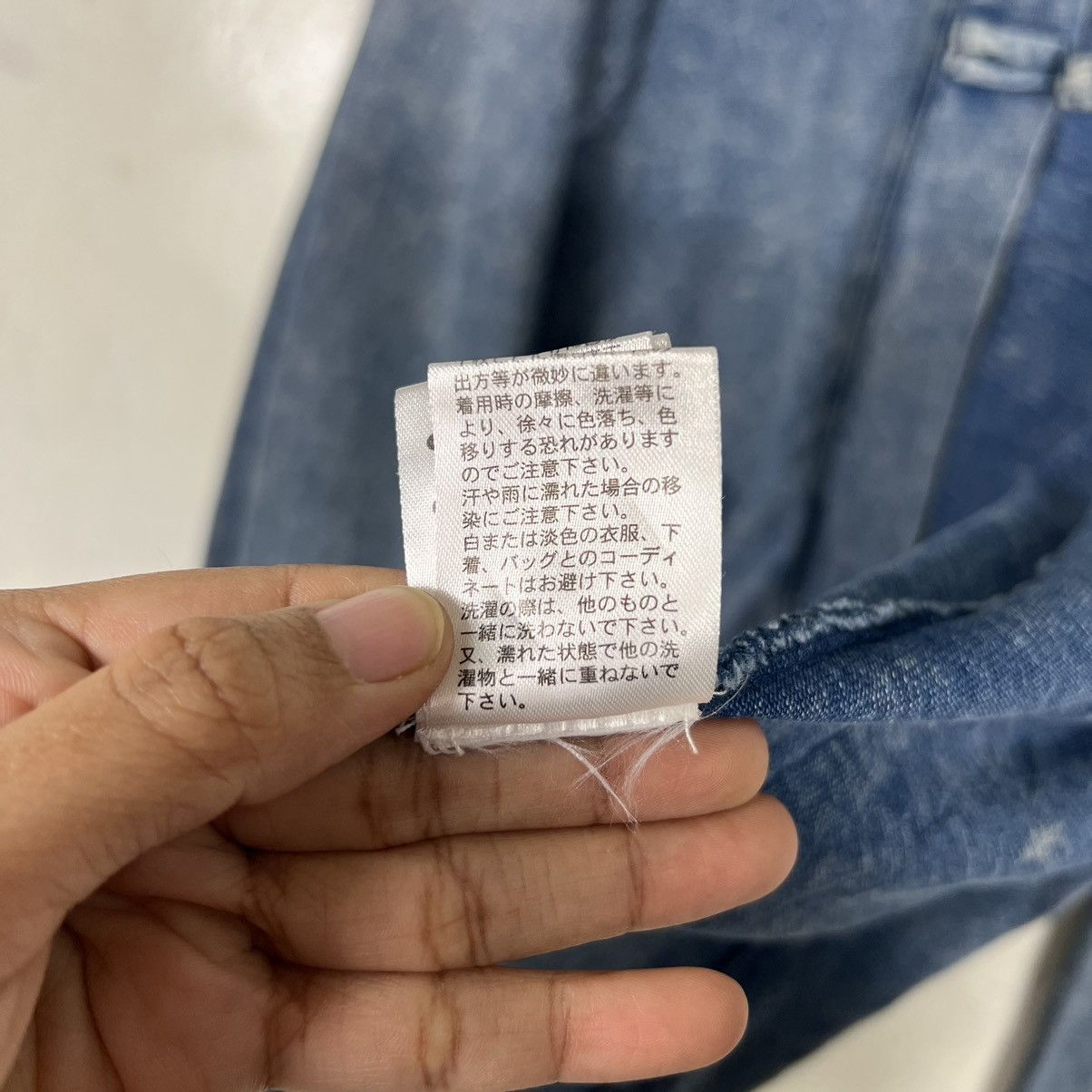 Designer 🔥 NIKO AND DYED WASHED INDIGO MANDARIN CARDIGAN JACKET Size US L / EU 52-54 / 3 - 19 Thumbnail