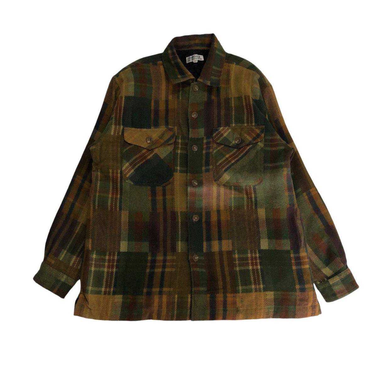 Hysteric Glamour 🔥VINTAGE WORKER JACKET BUTTON PARADISE II TARTAN DESIGN Size US L / EU 52-54 / 3 - 1 Thumbnail