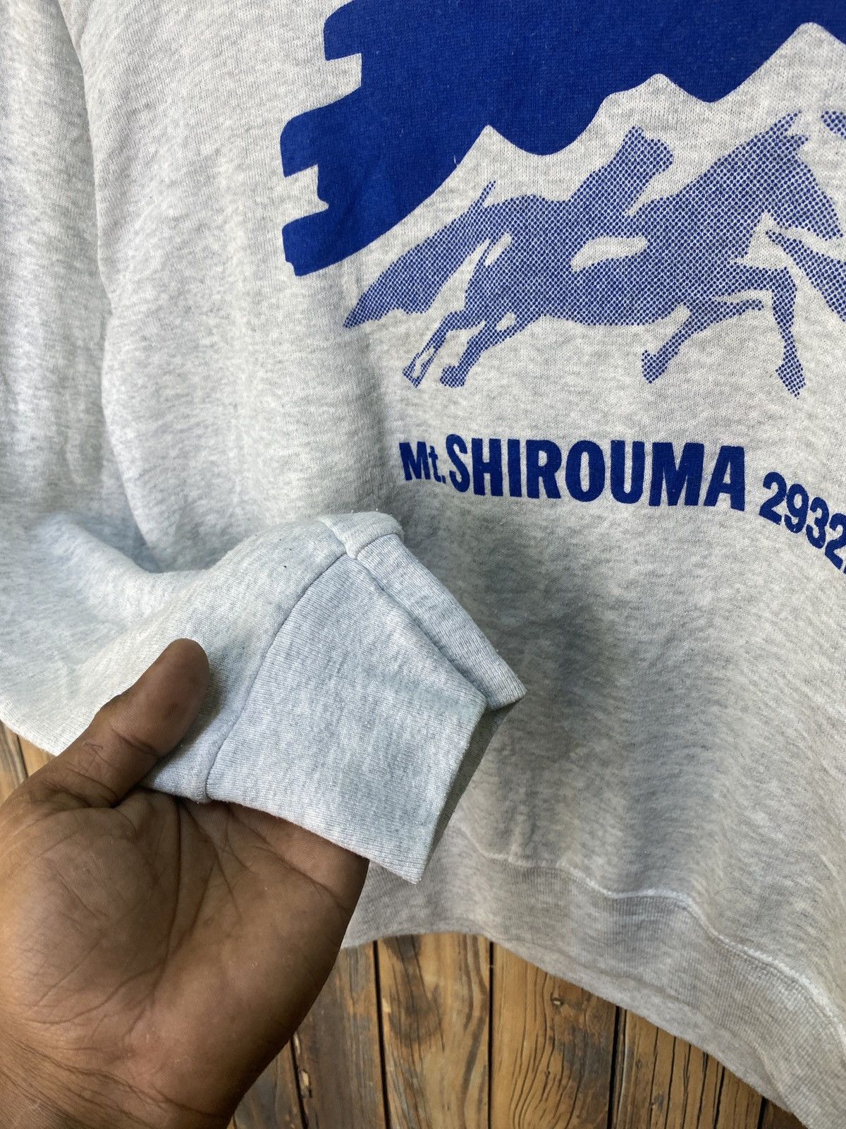 Fruit Of The Loom × L.L. Bean × Vintage Vintage mt.shirouma 2932m crewneck sweatshirt Size US M / EU 48-50 / 2 - 4 Thumbnail
