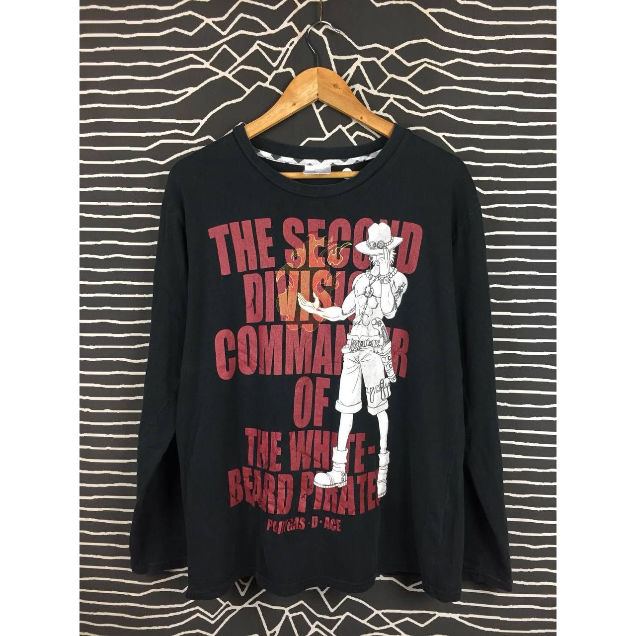 Anime × Japanese Brand × Vintage One Piece Ace The 2nd Commander Of Whitebeard Pirates Tee Size US L / EU 52-54 / 3 - 1 Thumbnail