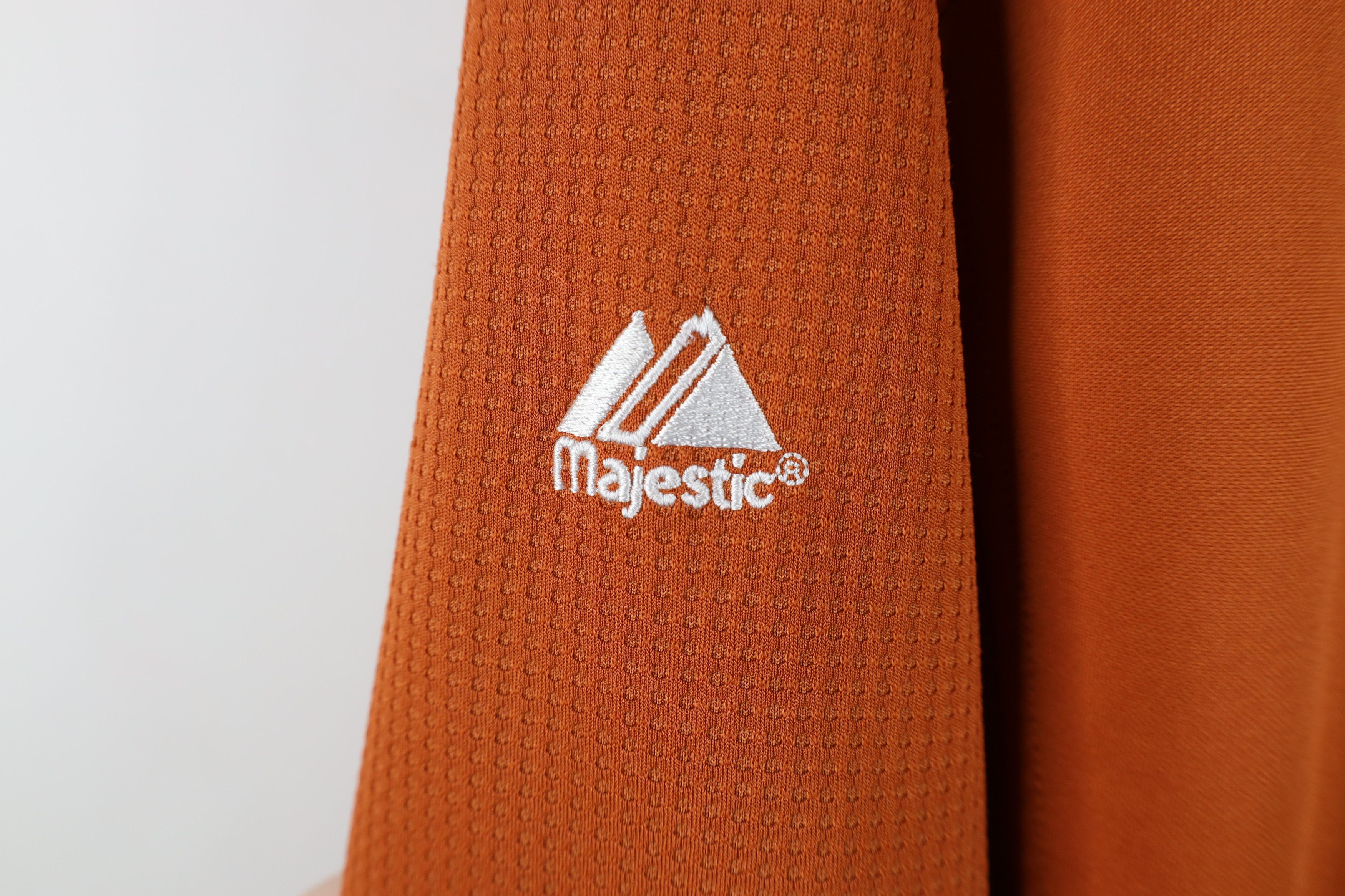 Majestic Vintage Majestic Baseball Thermal Waffle Knit Sweatshirt Size US XXL / EU 58 / 5 - 4 Thumbnail