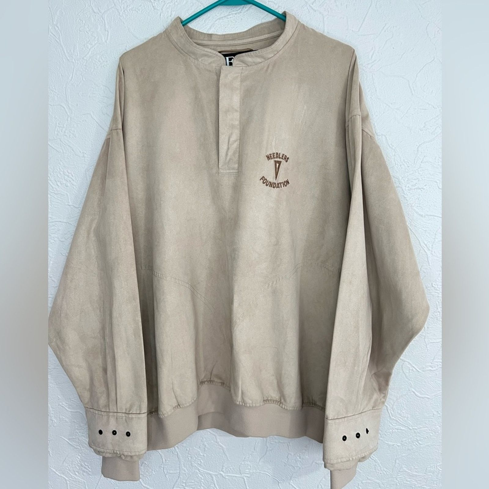 Other Zero Restriction Golf Microsuede Pullover Windshirt Tan NWT Size US XL / EU 56 / 4 - 1 Thumbnail
