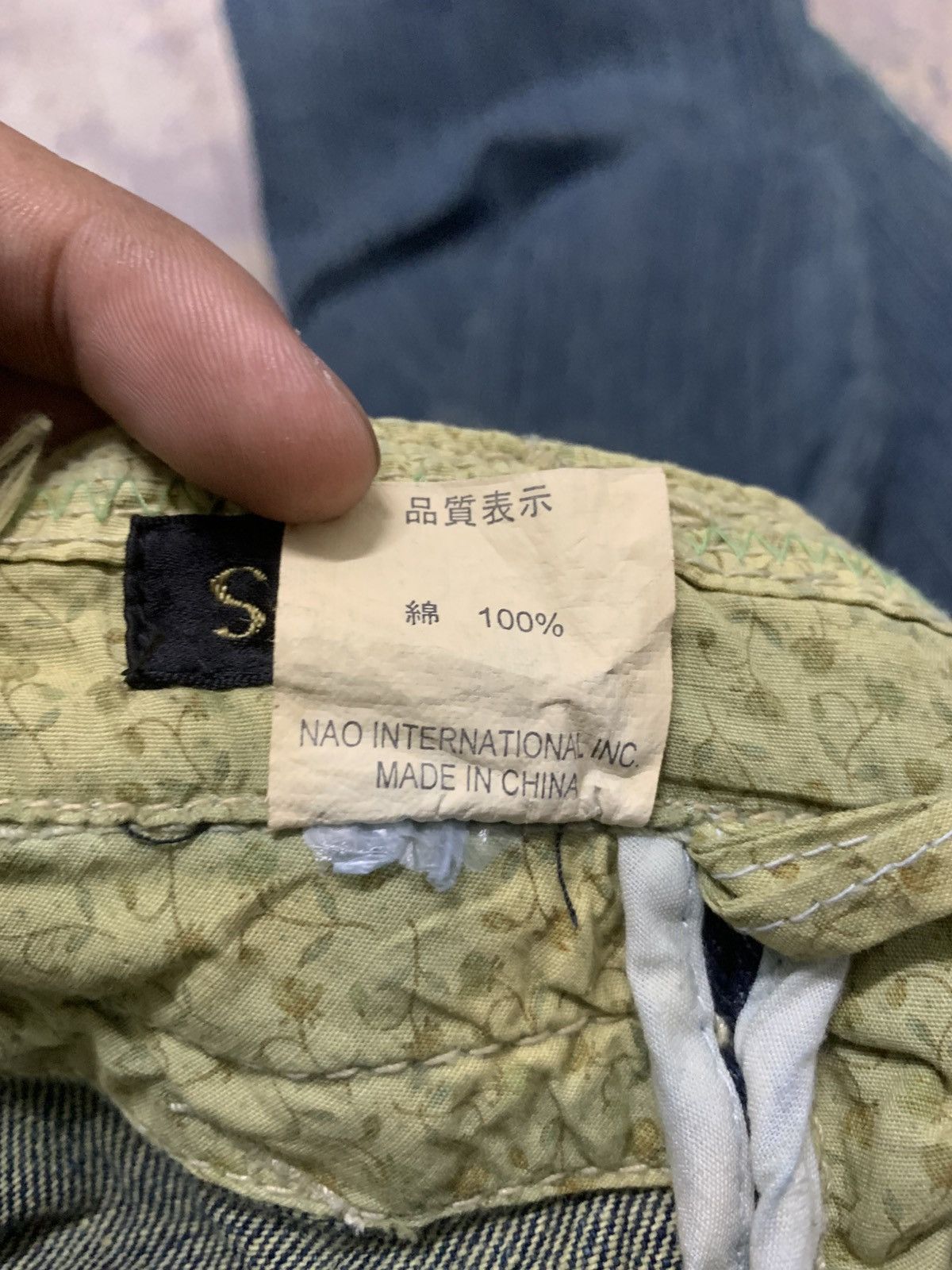 Japanese Brand Spiga Y2K Distressed Bootcut Jeans Vintage Low Rise Denim Size US 29 - 12 Thumbnail