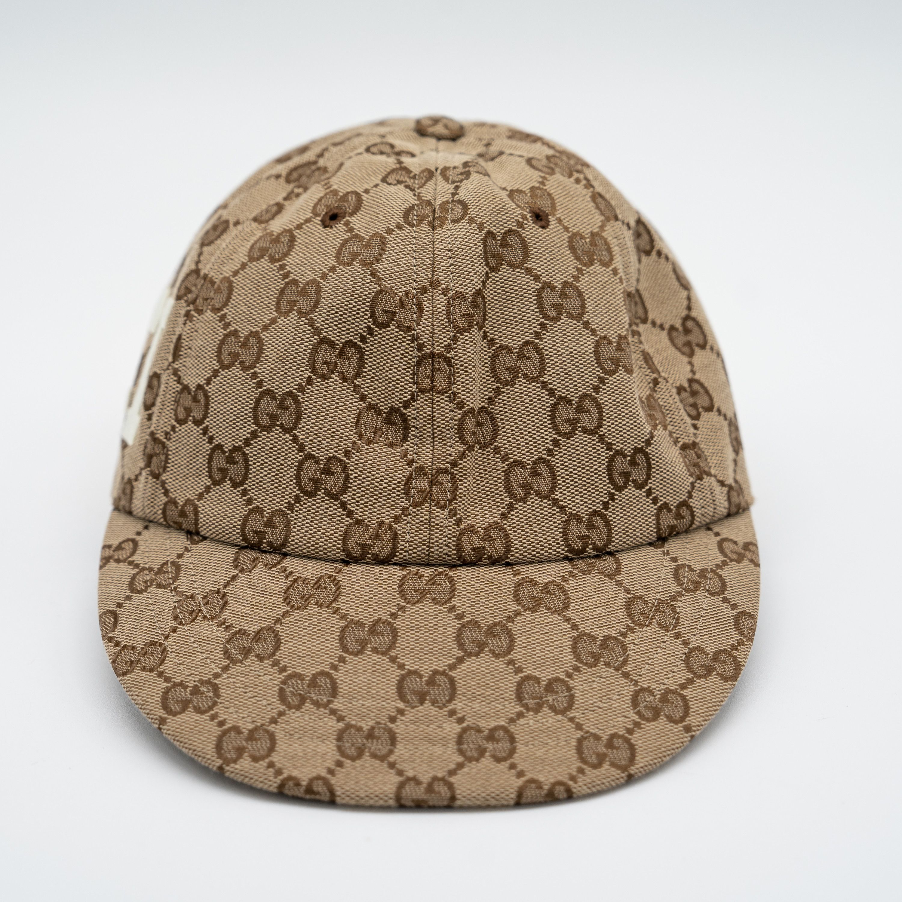 Gucci S Gucci GG Print Baseball Cap Hat Brown Beige logo 25 Size ONE SIZE - 6 Thumbnail