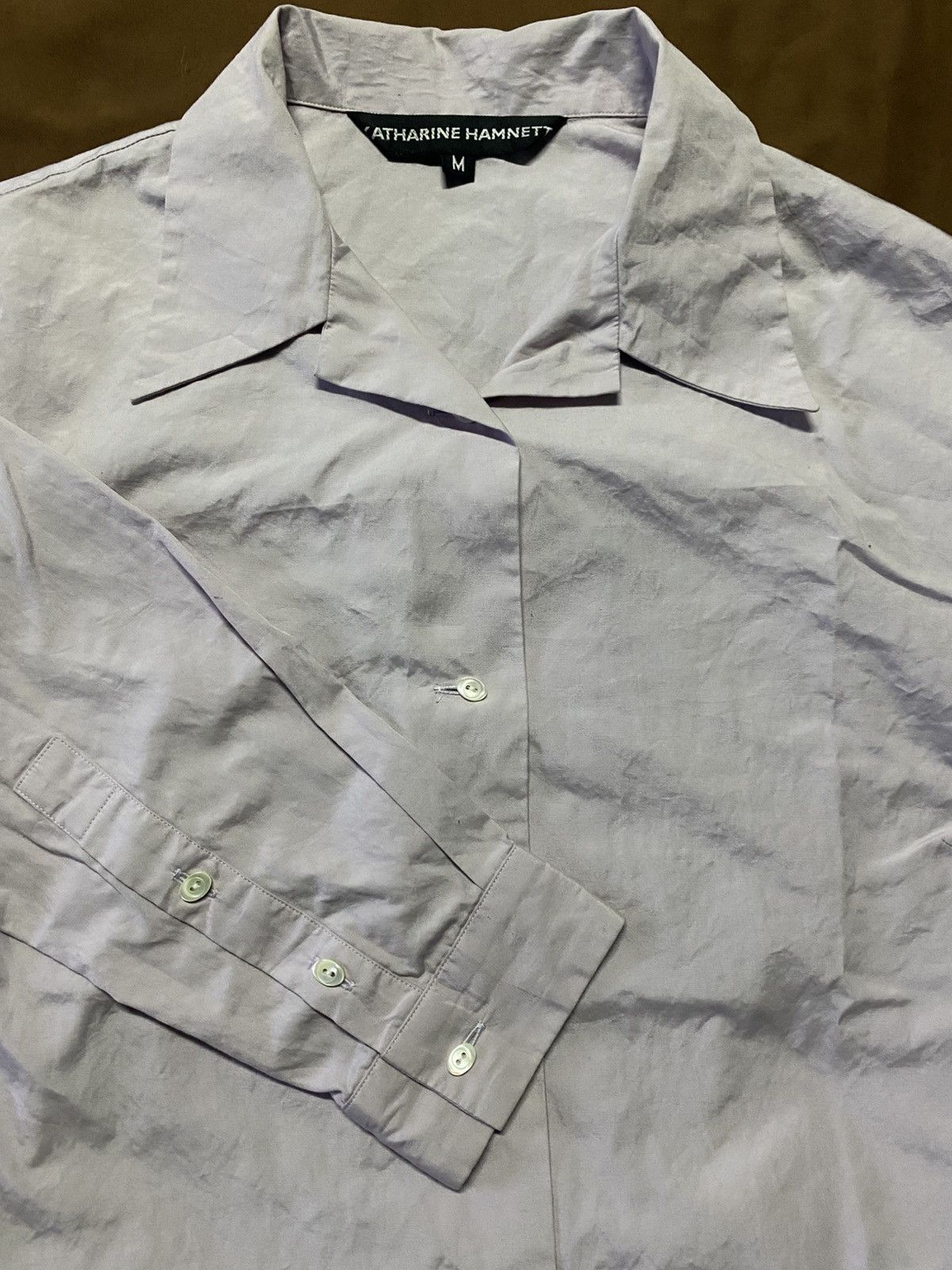 Katharine Hamnett London Katharine Hamnett Open Collar Shirts Size M / US 6-8 / IT 42-44 - 4 Thumbnail