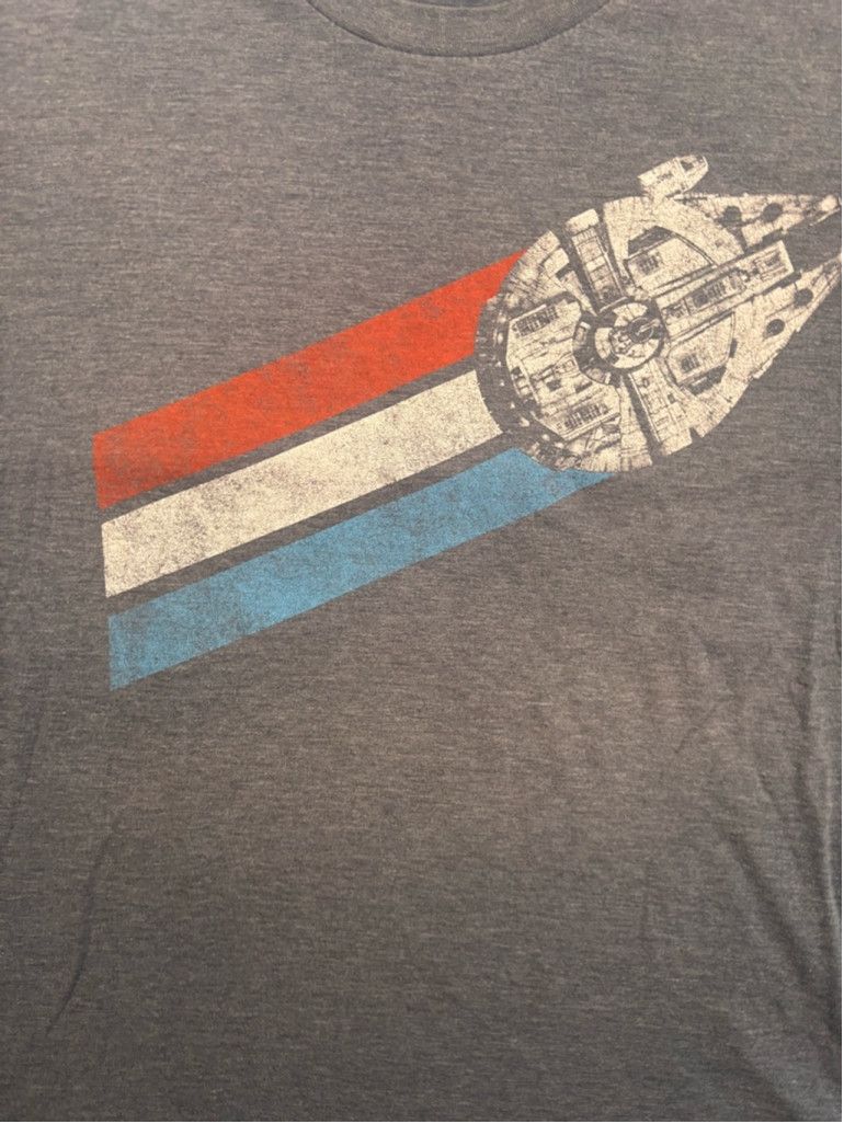 Star Wars Men's Star Wars T-shirt 2XL Gray Size US XL / EU 56 / 4 - 1 Thumbnail