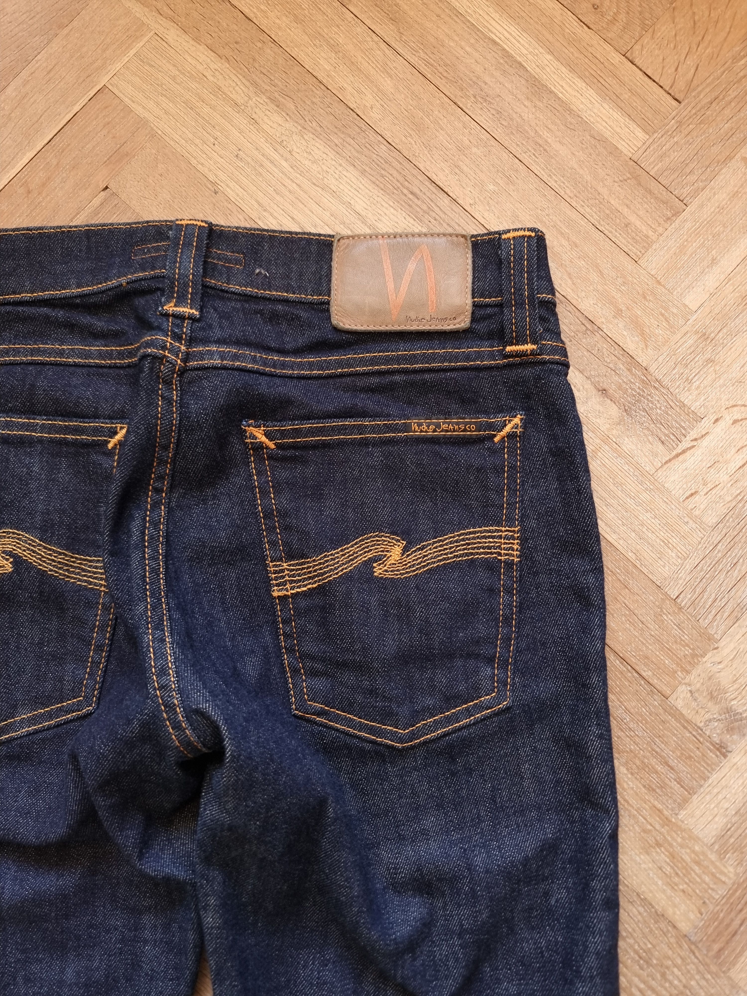 Nudie Jeans Nudie Selvedge Indigo Blue Denim Jeans Size US 29 - 4 Thumbnail