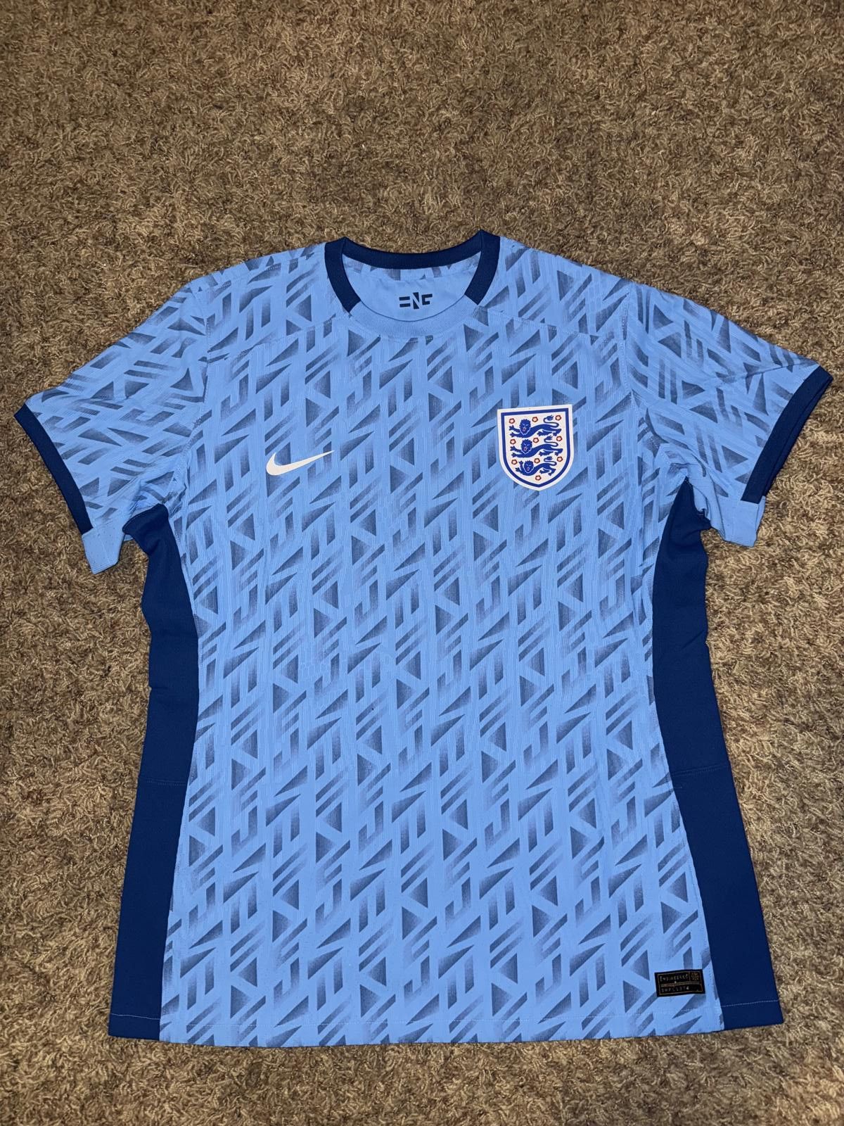 Nike Women’s England 2023 Away Player Issue Football Soccer Jersey Sample