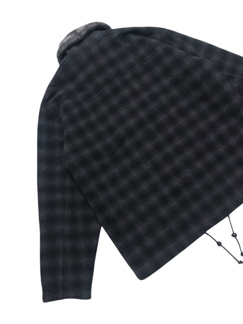 Japanese Brand × Van × Vintage Vintage Van Jac Shadow Plaid Wool Jacket Fur Collar Size US L / EU 52-54 / 3 - 8 Thumbnail