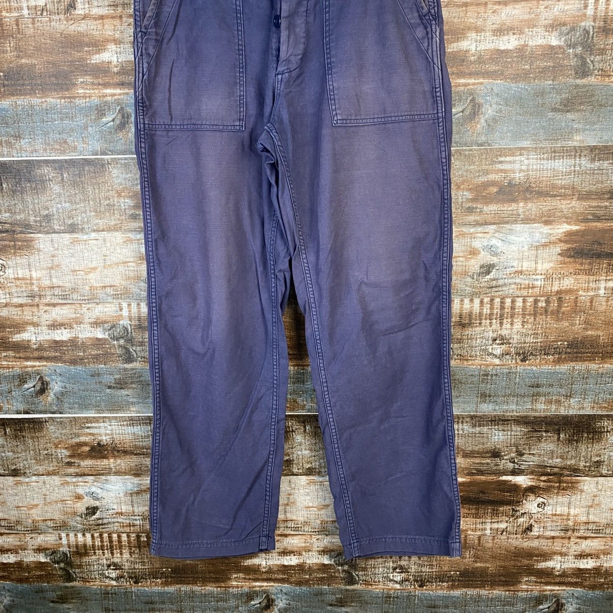 Japanese Brand DL Journal Standard made in japan Purple Casual Pants #C1219 Size US 30 / EU 46 - 3 Thumbnail