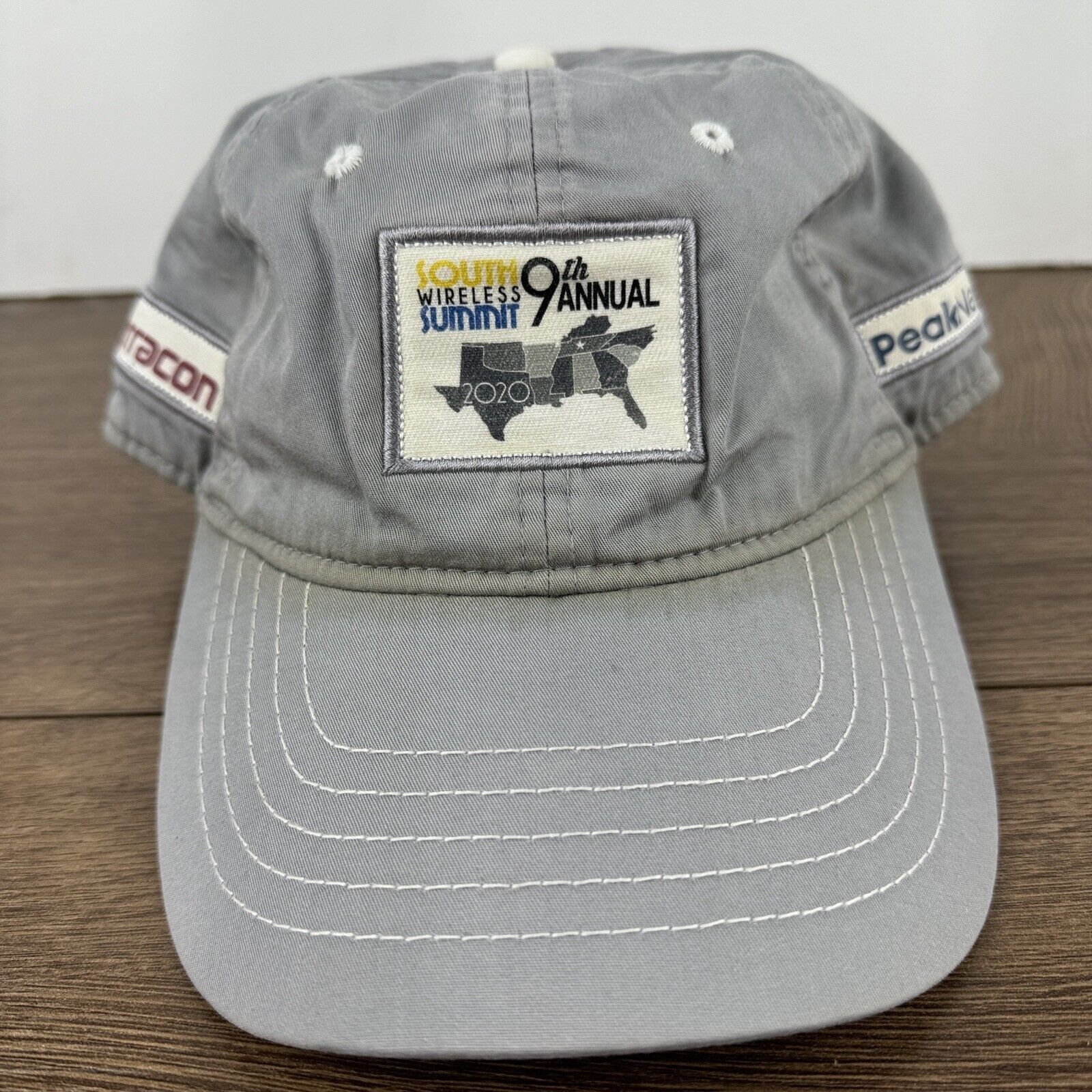 Other South Wireless Summit Hat 9th Annual Gray Hat Adjustable Adu Size ONE SIZE - 2 Thumbnail