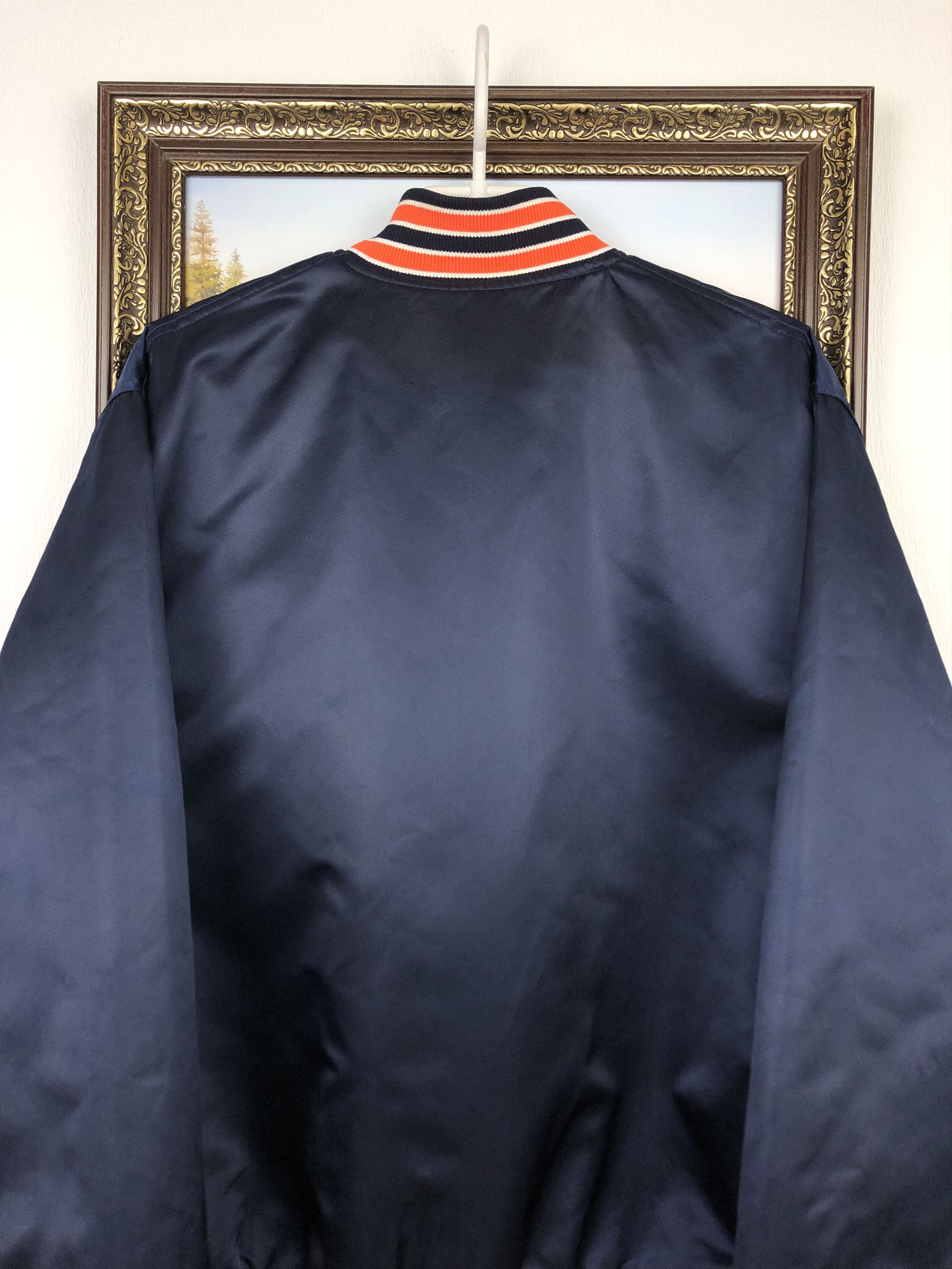 Vintage 90's Starter Detroit Tigers MLB Satin Jacket Bomber