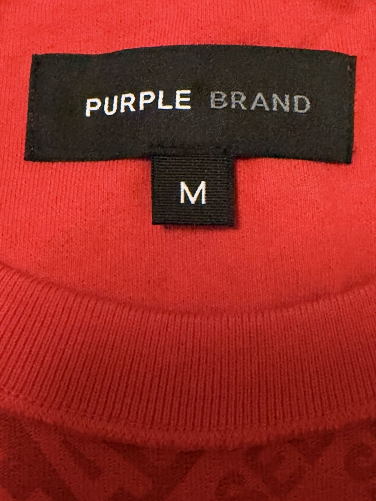 Purple Brand Authentic Purple Brand Sz. M Red Tank Top T Shirt Size US M / EU 48-50 / 2 - 3 Thumbnail