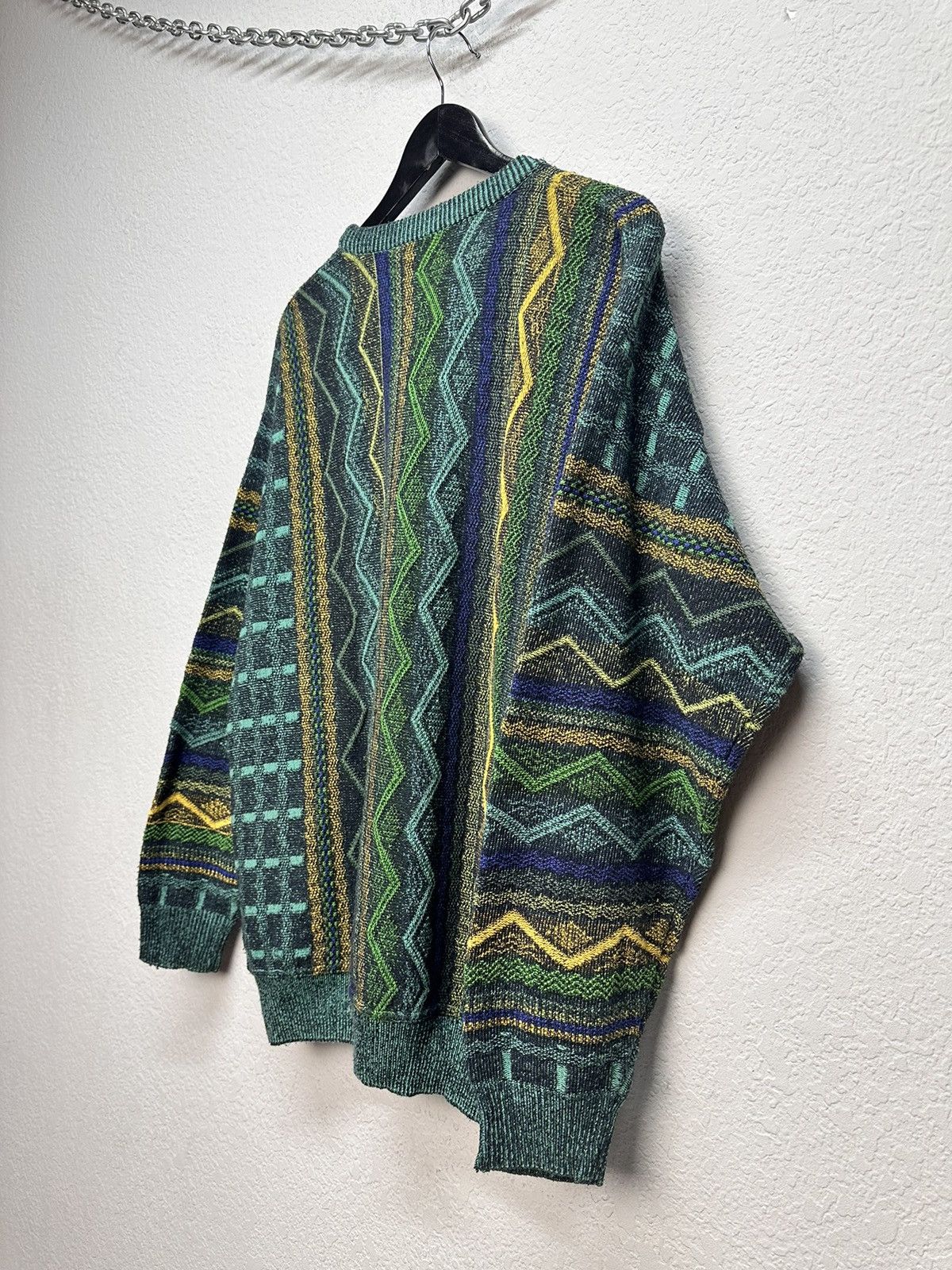 Carlo Colucci Vintage Multicolour Carlo Colucci Knit Sweater Coogi Canada Size US L / EU 52-54 / 3 - 13 Thumbnail