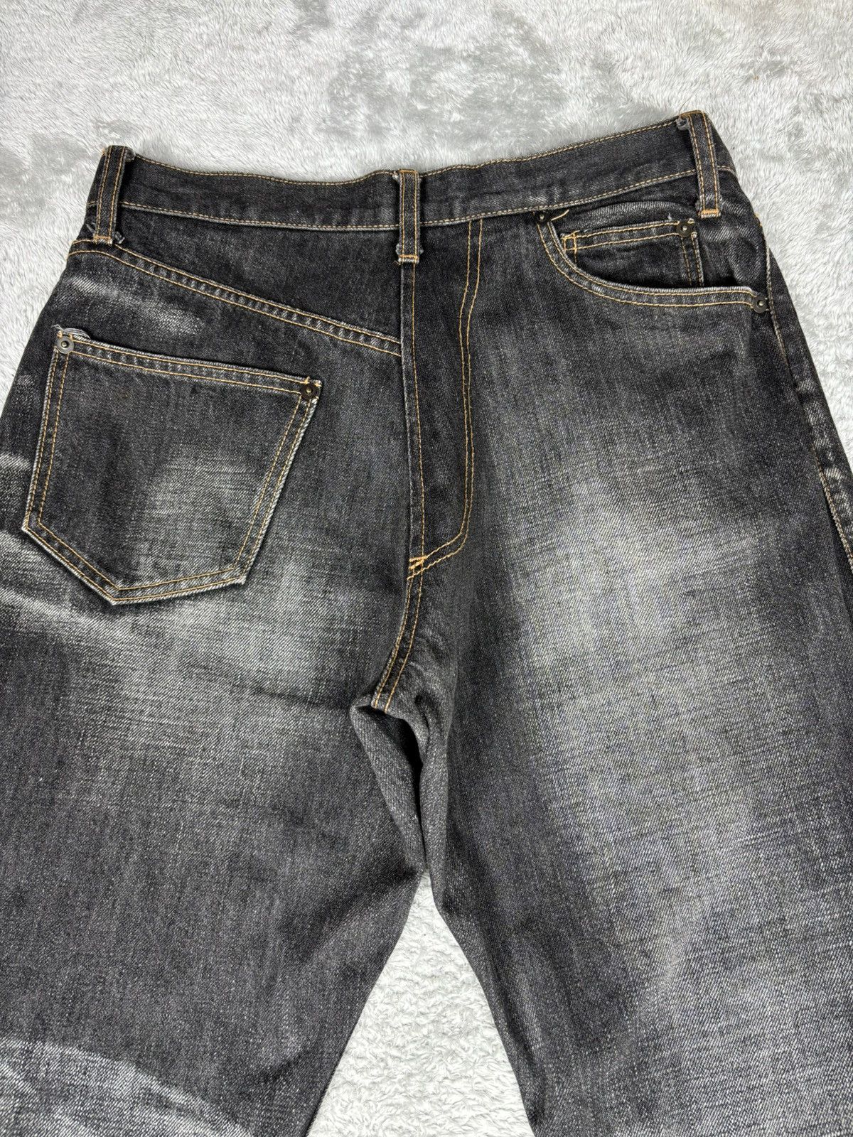 Maison MIHARA YASUHIRO Miharayasuhiro Denim Faded Jeans. S0358 Size US 30 / EU 46 - 8 Thumbnail