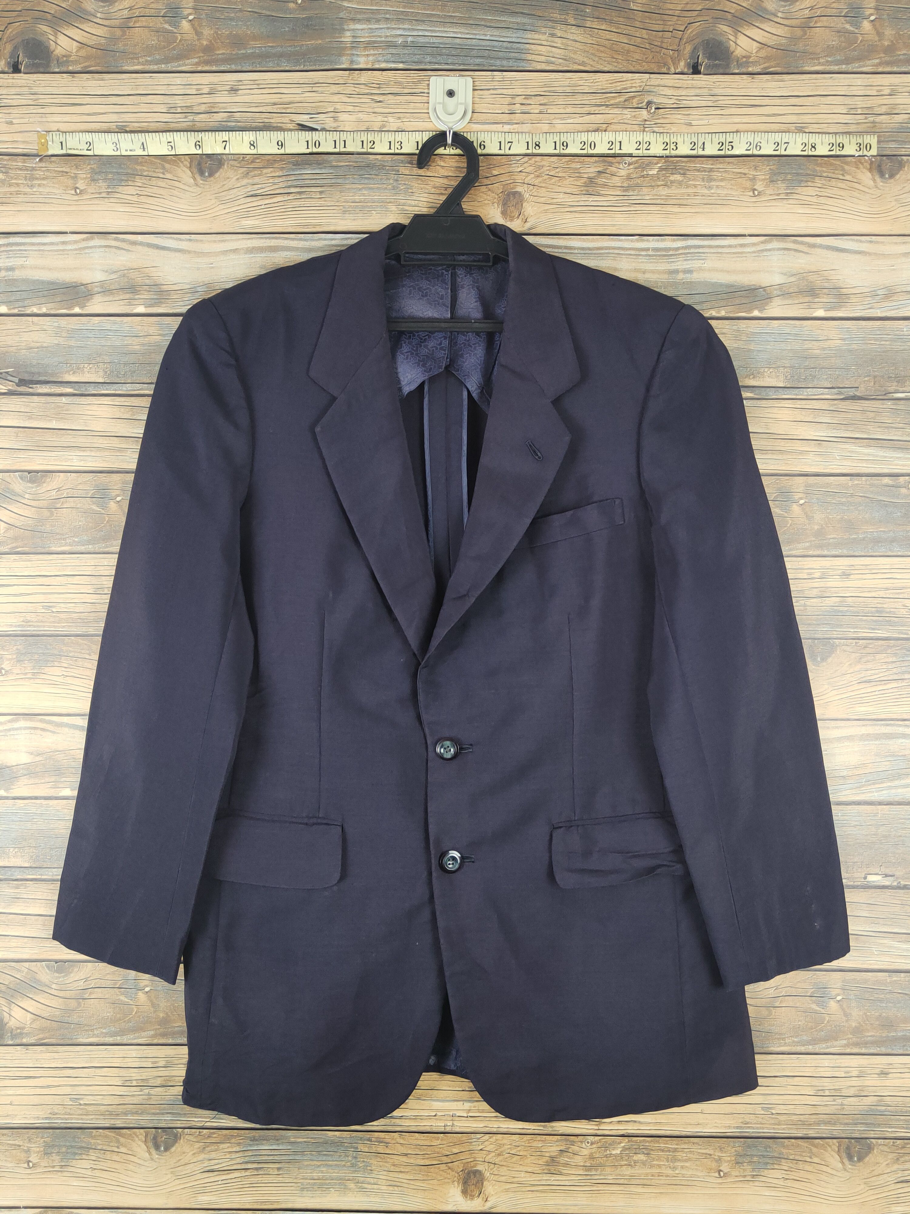 Vintage Vintage William Halstead Navy Blazers Size US M / EU 48-50 / 2 - 1 Thumbnail