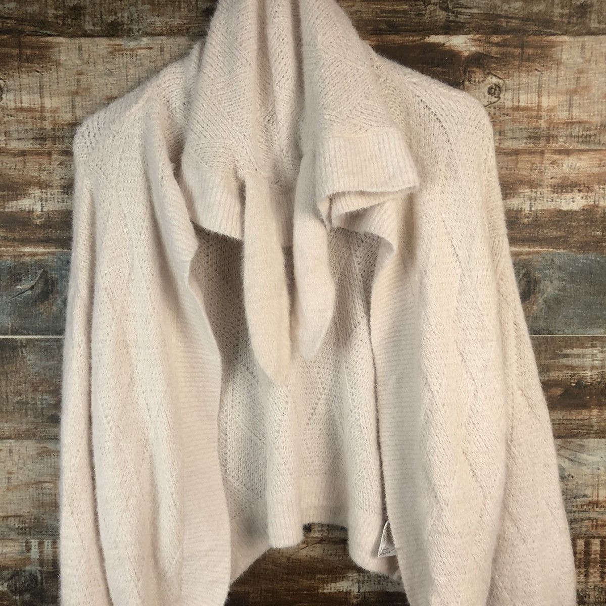 Homespun Knitwear DL Gelatao Pique Pink Cardigan Hoodie Knitwear #C331 Size M / US 6-8 / IT 42-44 - 5 Thumbnail