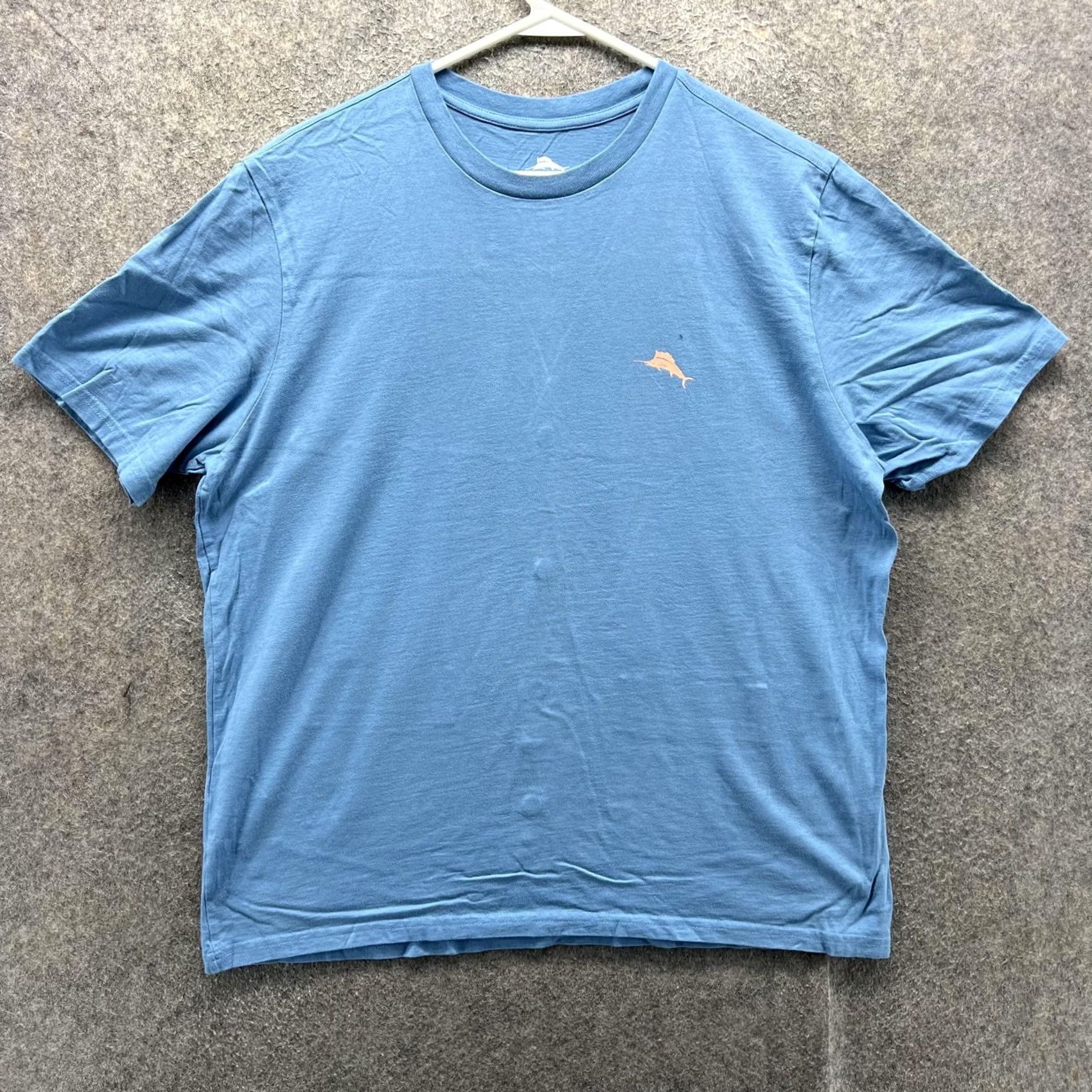 Tommy Bahama Tommy Bahama Shirt Mens Medium Blue Island Life Graphic Tee Beach Tagless Short Sleeve Crew Neck Sahs Size US M / EU 48-50 / 2 - 2 Thumbnail