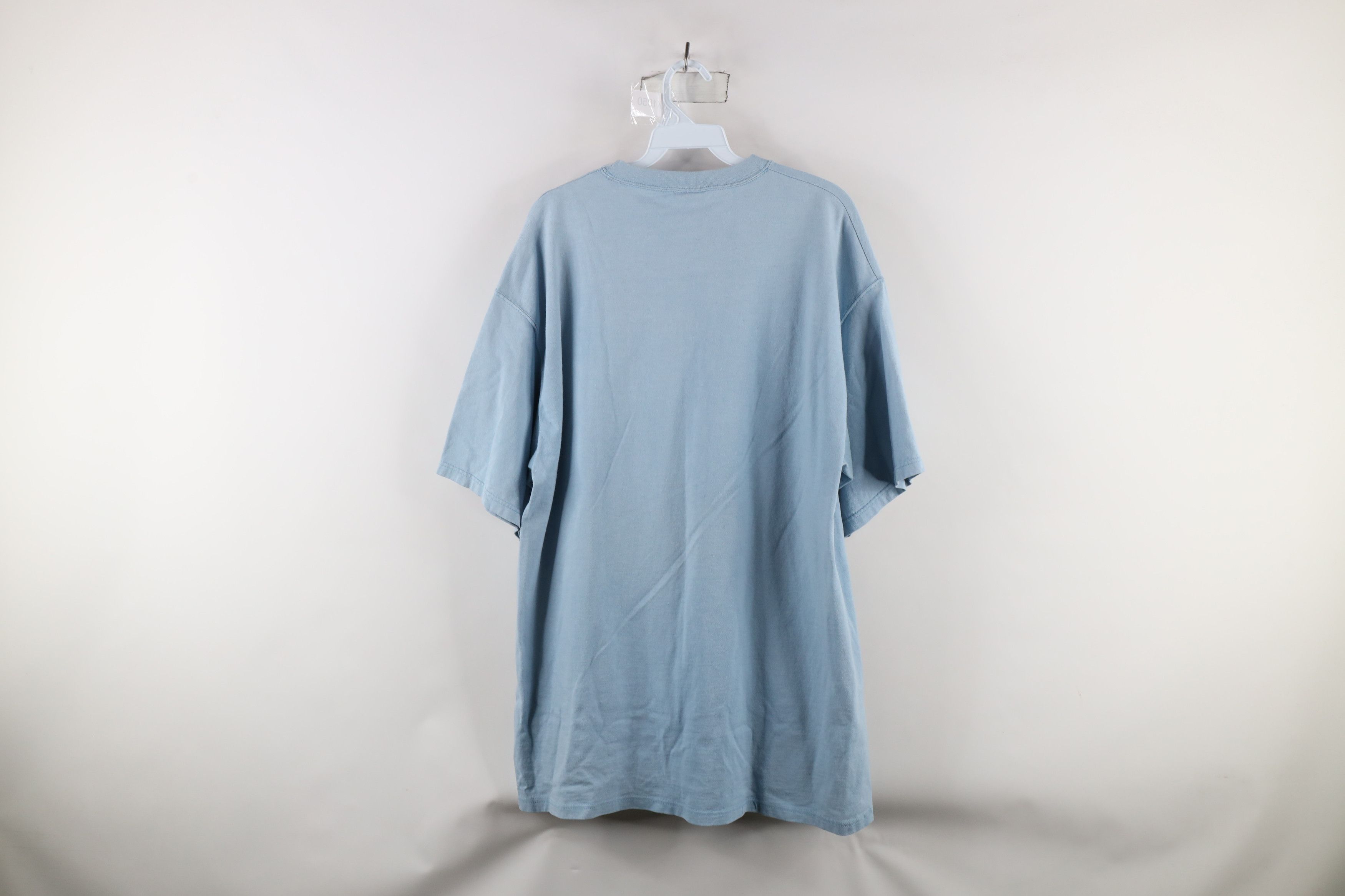 Vintage Vintage 90s Streetwear Heavyweight T-Shirt Carolina Blue USA Size US L / EU 52-54 / 3 - 5 Thumbnail
