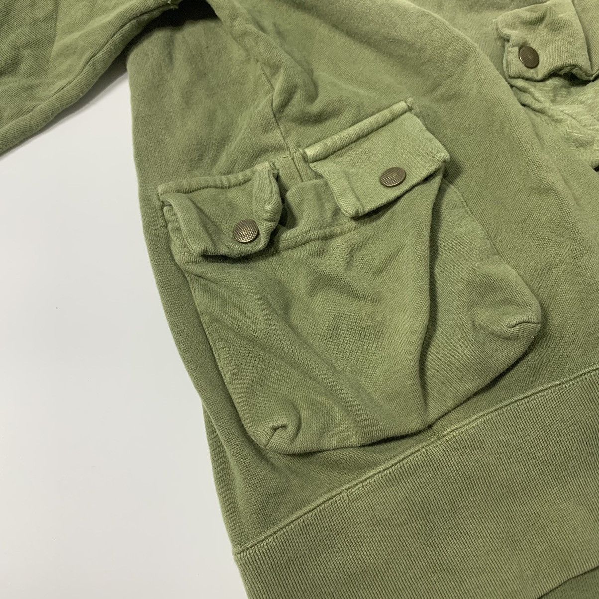 Kapital Kapital Alpine Fleecy Multi Pocket Utility Cargo Hoodie Size US XL / EU 56 / 4 - 9 Thumbnail