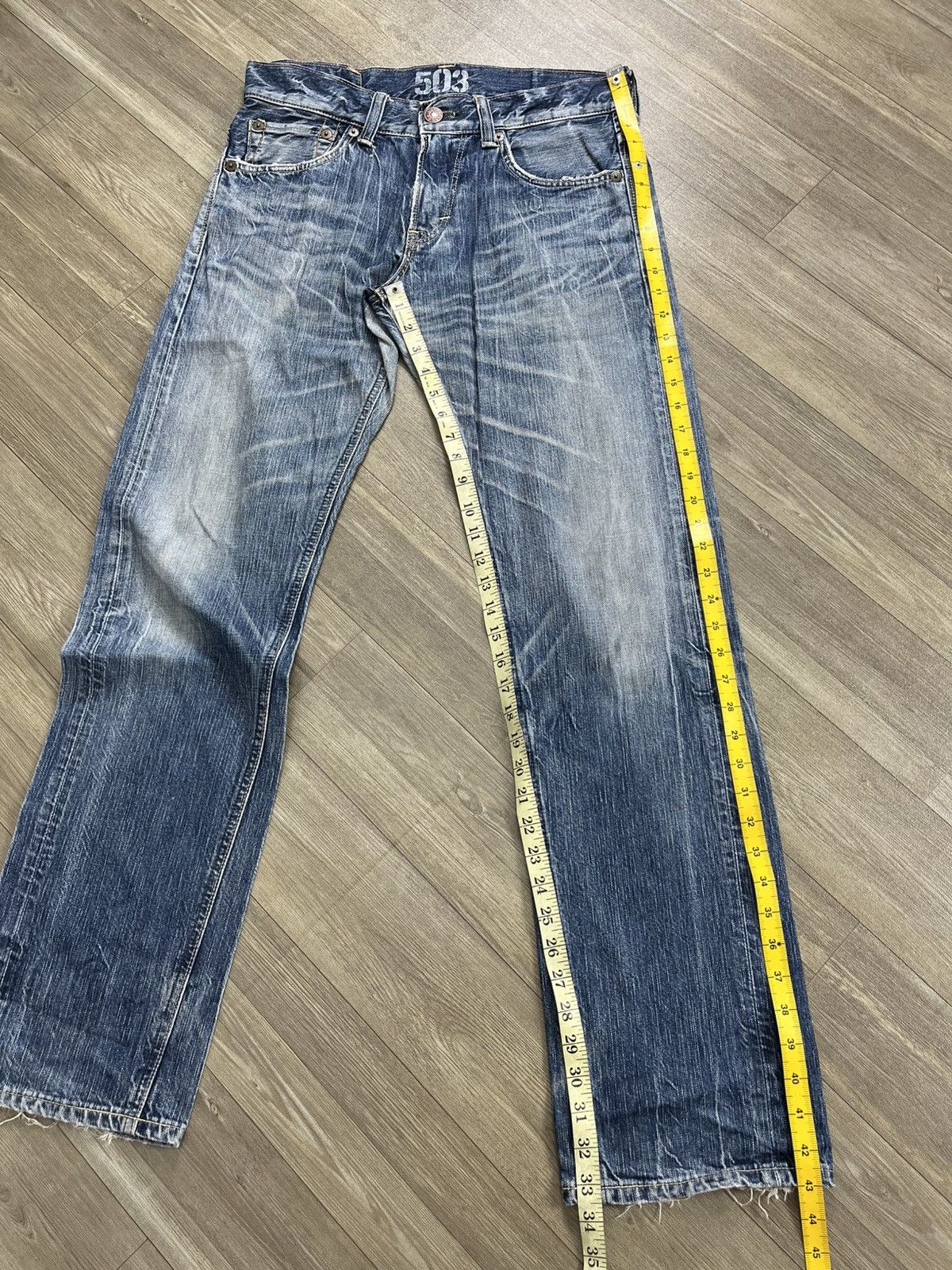 Hysteric Glamour Vintage Edwin 503 Distressed Faded Flared Jeans Lgb Style Size US 32 / EU 48 - 19 Thumbnail
