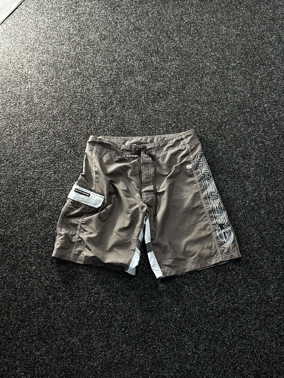 Quiksilver × Vintage 🚨Vintage Quicksilver OVER PRINT Japanese Surf style Shorts Size US 32 / EU 48 - 1 Thumbnail