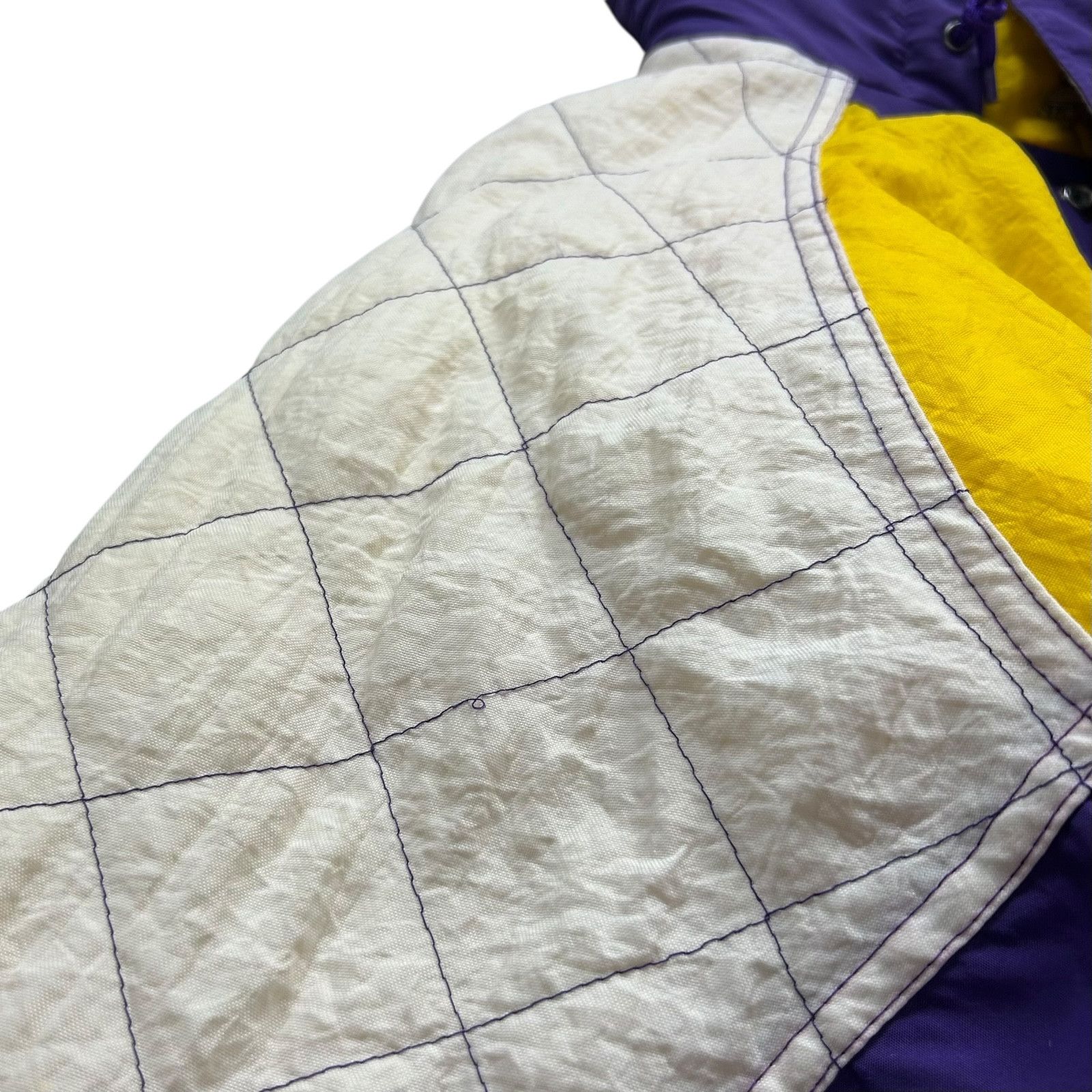 NBA VTG 90s LOS ANGELES LAKERS STARTER PUFFER JACKET HOODED XL Size US XL / EU 56 / 4 - 13 Thumbnail