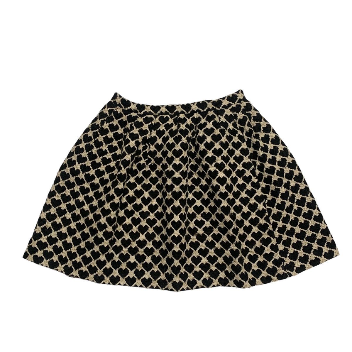 agnes b. Agnes B Love Polka Dot Skirt Size 26" / US 2 / IT 38 - 6 Thumbnail