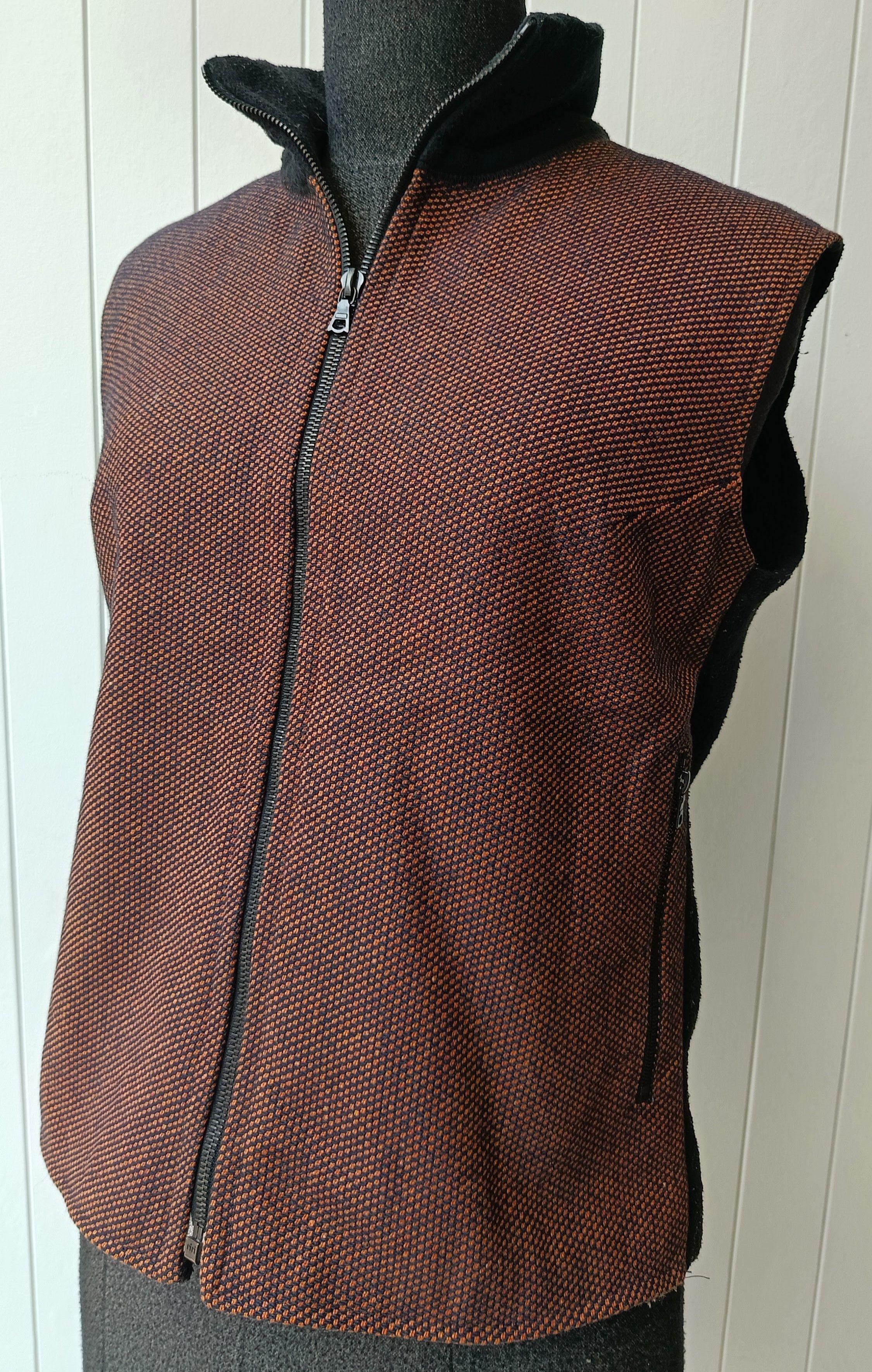 A.P.C. A.P.C. France brown snake fleece vest small unisex Size M / US 6-8 / IT 42-44 - 1 Thumbnail