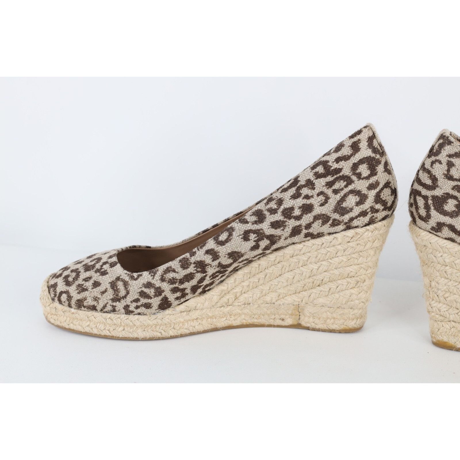 J.Crew J Crew Leopard Print Roped Espadrilles Wedges Shoes Size US 11 / IT 41 - 5 Thumbnail